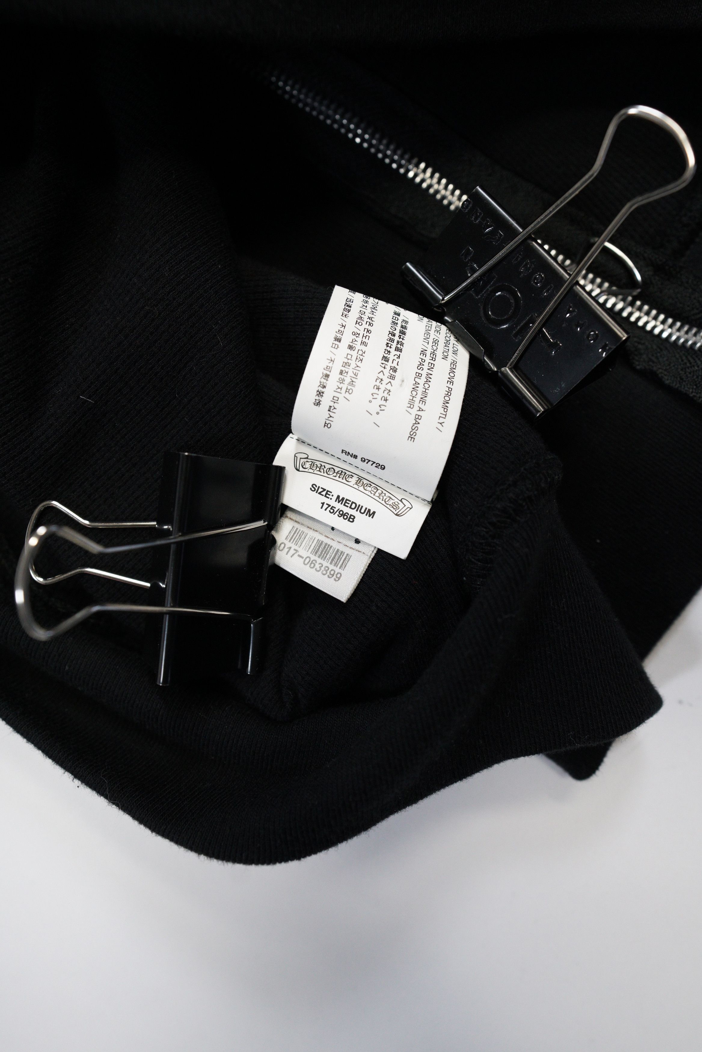 Chrome Hearts Chrome Hearts Red Horseshoe Waffle Zip Up Hoodie Size US M / EU 48-50 / 2 - 12 Thumbnail