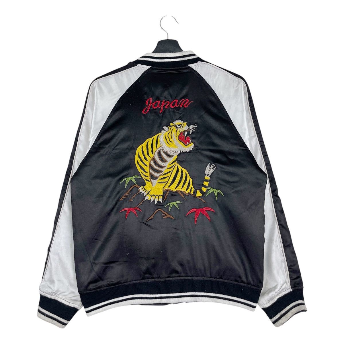 Japanese Brand Spinns Sukajan Tigers Distressed Jacket Size US M / EU 48-50 / 2 - 1 Thumbnail