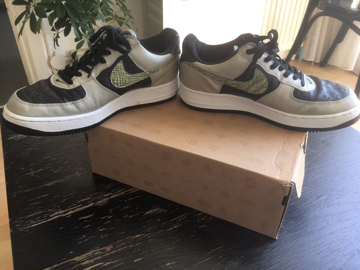 Nike Nike Air Force 1 B Low 3M Snake Co Jp Vtg Vintage Size US 10 / EU 43 - 2 Thumbnail