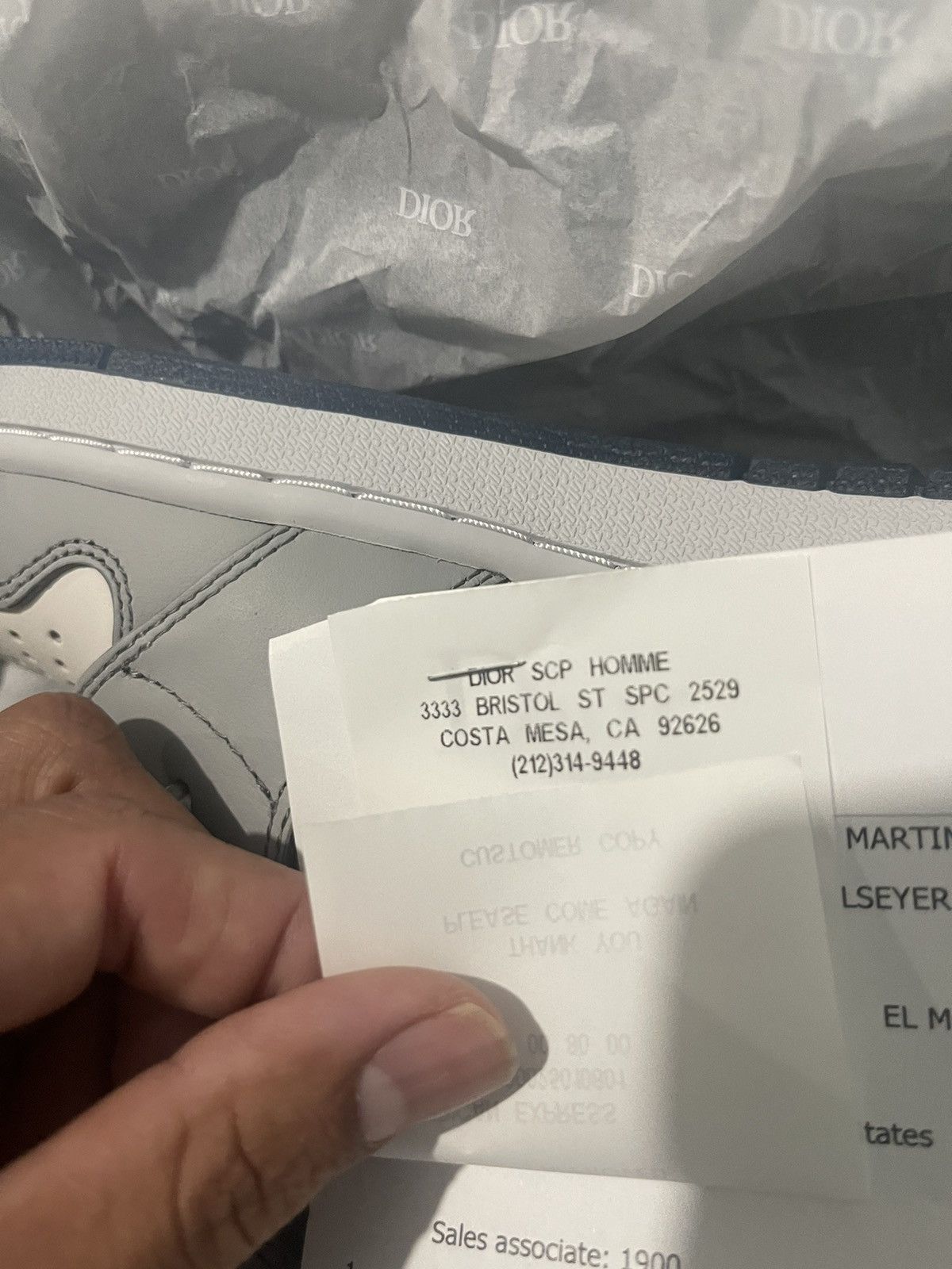 Dior × Jordan Brand Air Jordan 1 Dior High Size US 11 / EU 44 - 19 Thumbnail