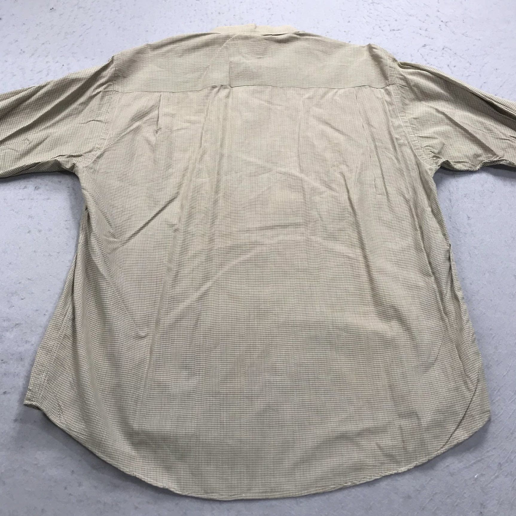 Vintage VINTAGE Gitman Bros Shirt Mens 16 34 Brown Check Button Made USA Cotton Dress Shirt Mens 16 34 Brown Check Business Dress Size 42R - 7 Thumbnail