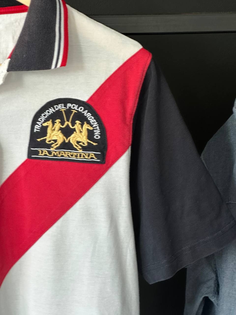 La Martina 2008 Vintage La Martina USA Polo Team Y2K Blockcore Size US L / EU 52-54 / 3 - 5 Thumbnail