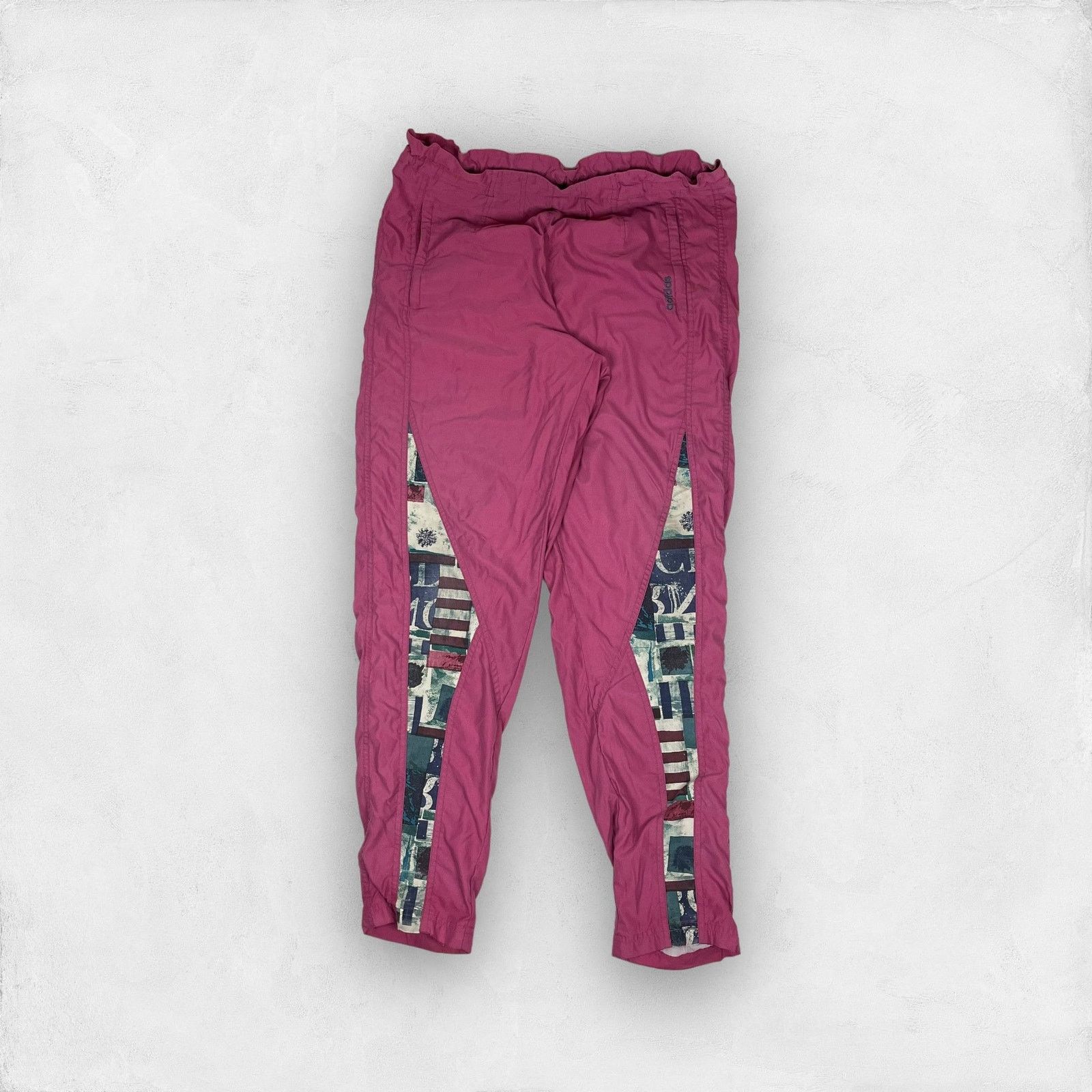 Adidas × Vintage Vintage Adidas Women's Pink Floral Full Zip Tracksuit Medium Size M / US 6-8 / IT 42-44 - 13 Thumbnail