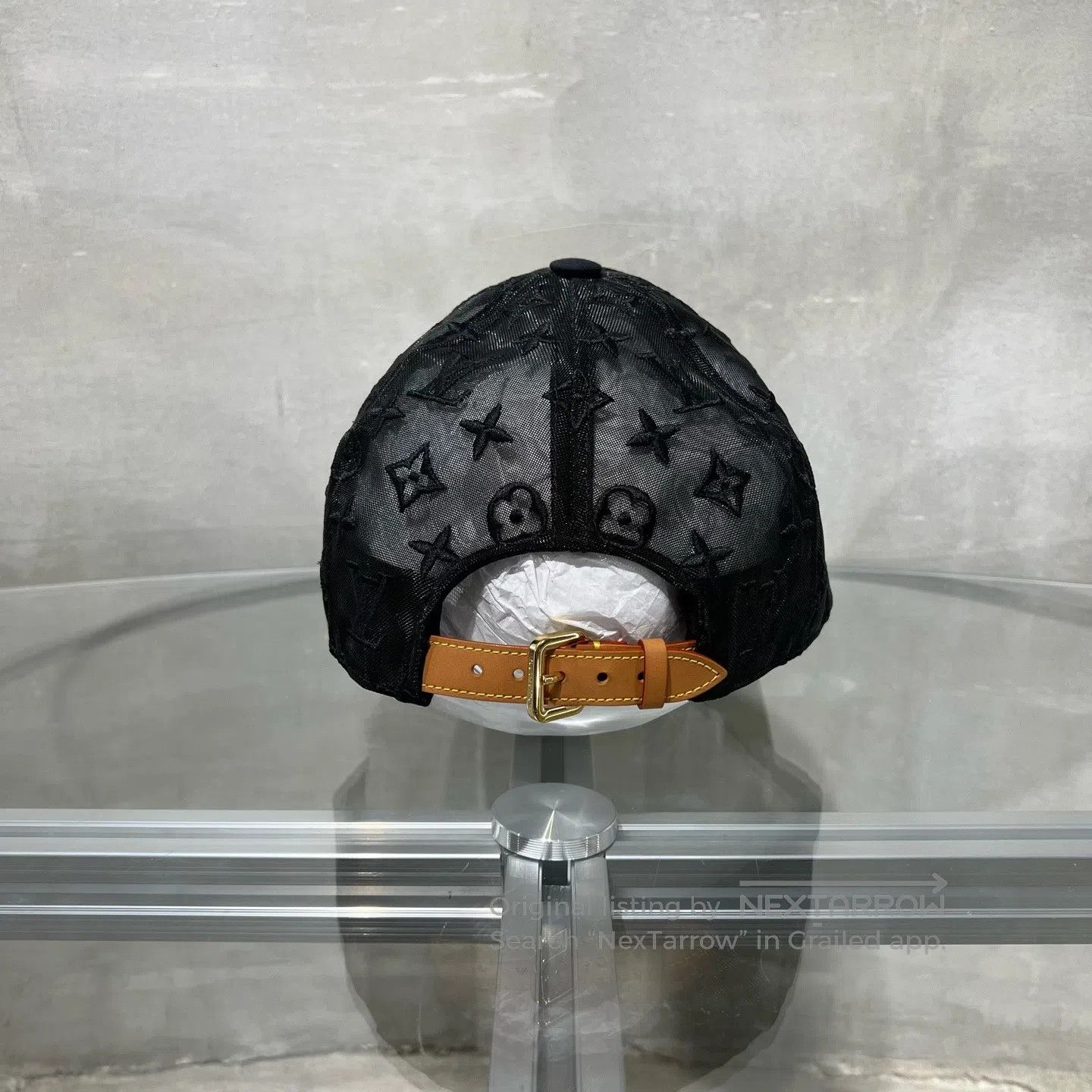 Louis Vuitton Louis Vuitton LV perforated full-print hat Size ONE SIZE - 4 Thumbnail