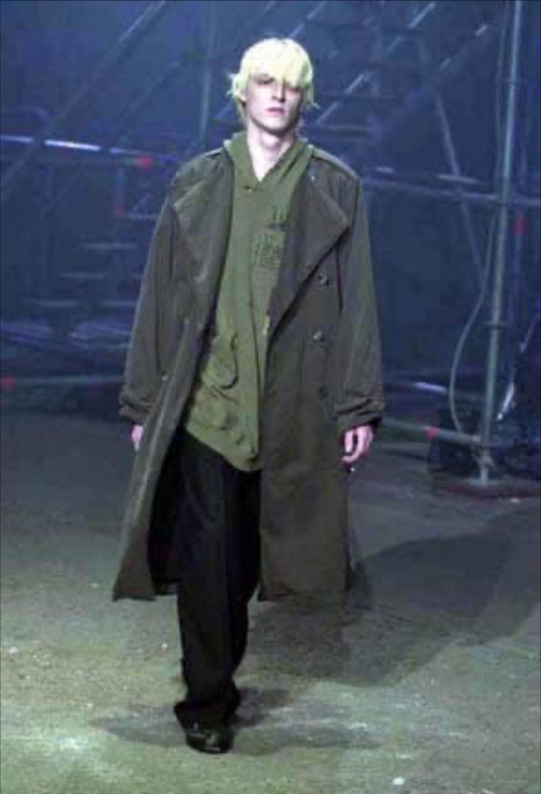 ジャケット・アウター RAF SIMONS/REVERSED TRENCH COAT RAF SIMONS 2005AW POLTERGEIST PATCHWORK COAT.