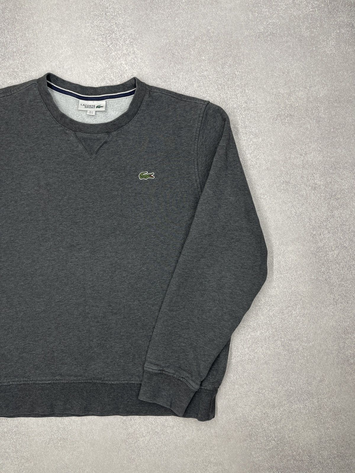 Lacoste Mens Lacoste Sweatshirt Grey Size M Size US M / EU 48-50 / 2 - 3 Thumbnail