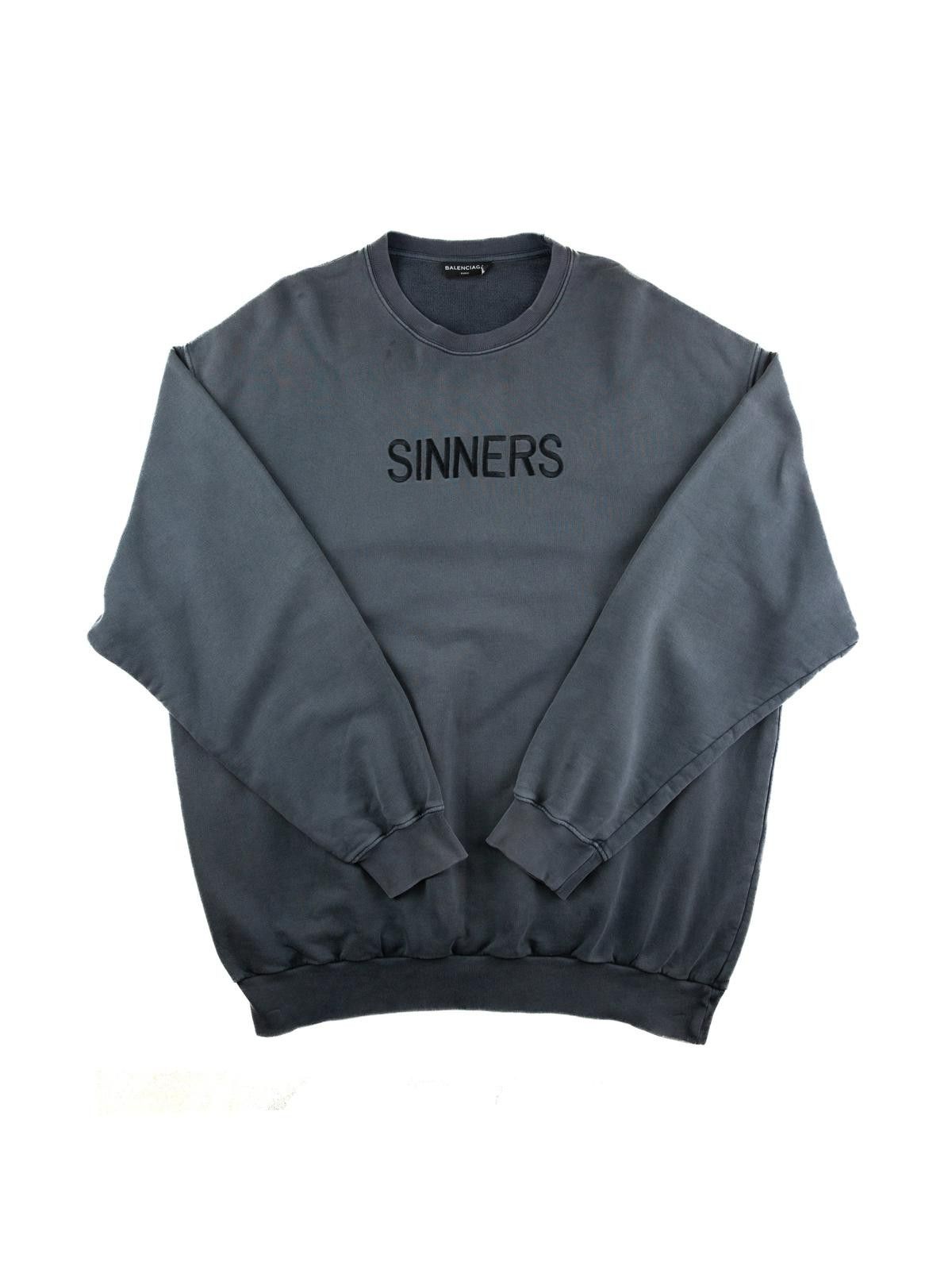 Balenciaga Balenciaga Sinners Sweatshirt Size US XL / EU 56 / 4 - 1 Thumbnail