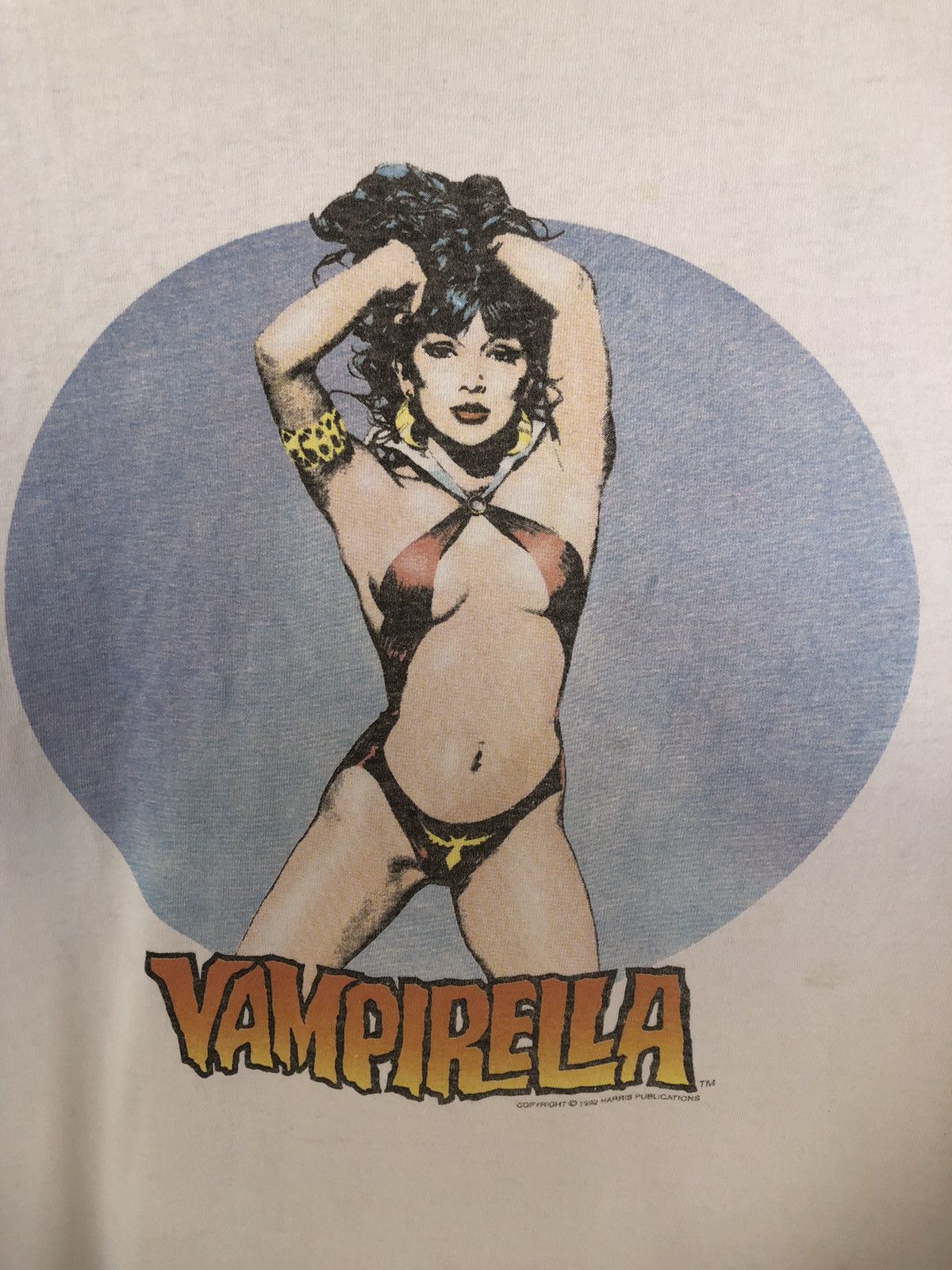 Expert Horror Vintage 90s VAMPIRELLA Horror Movie Rare Tee Size US XL / EU 56 / 4 - 3 Thumbnail