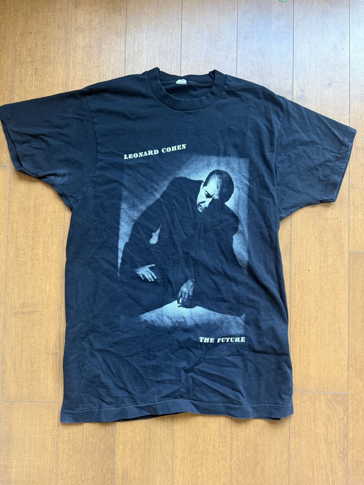 Vintage Leonard Cohen “the future” band t single stitch Size US XL / EU 56 / 4 - 1 Thumbnail