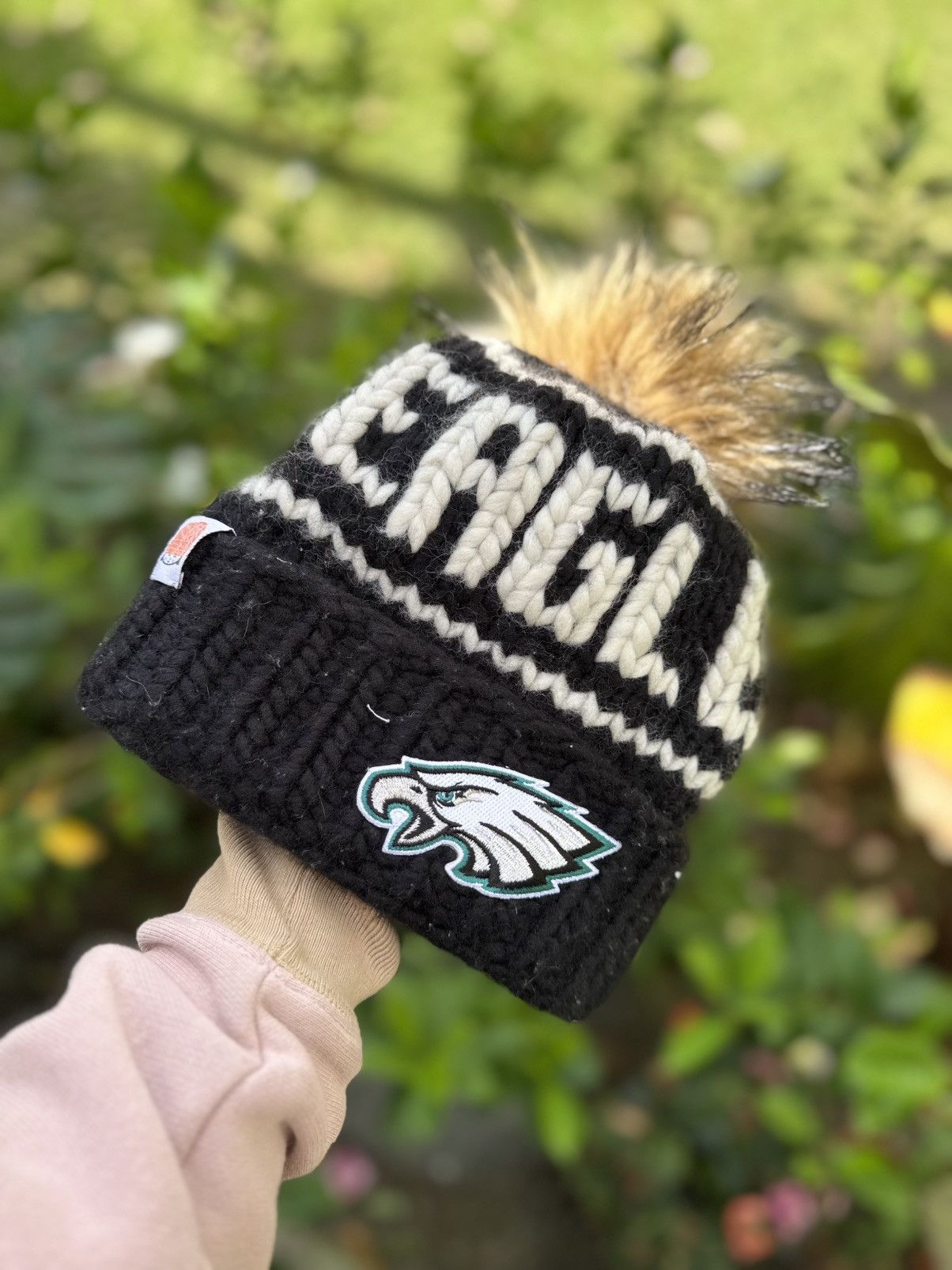 Other Women’s SHXT That J Knit NFL Philadelphia Eagles Beanie Size ONE SIZE - 1 Thumbnail