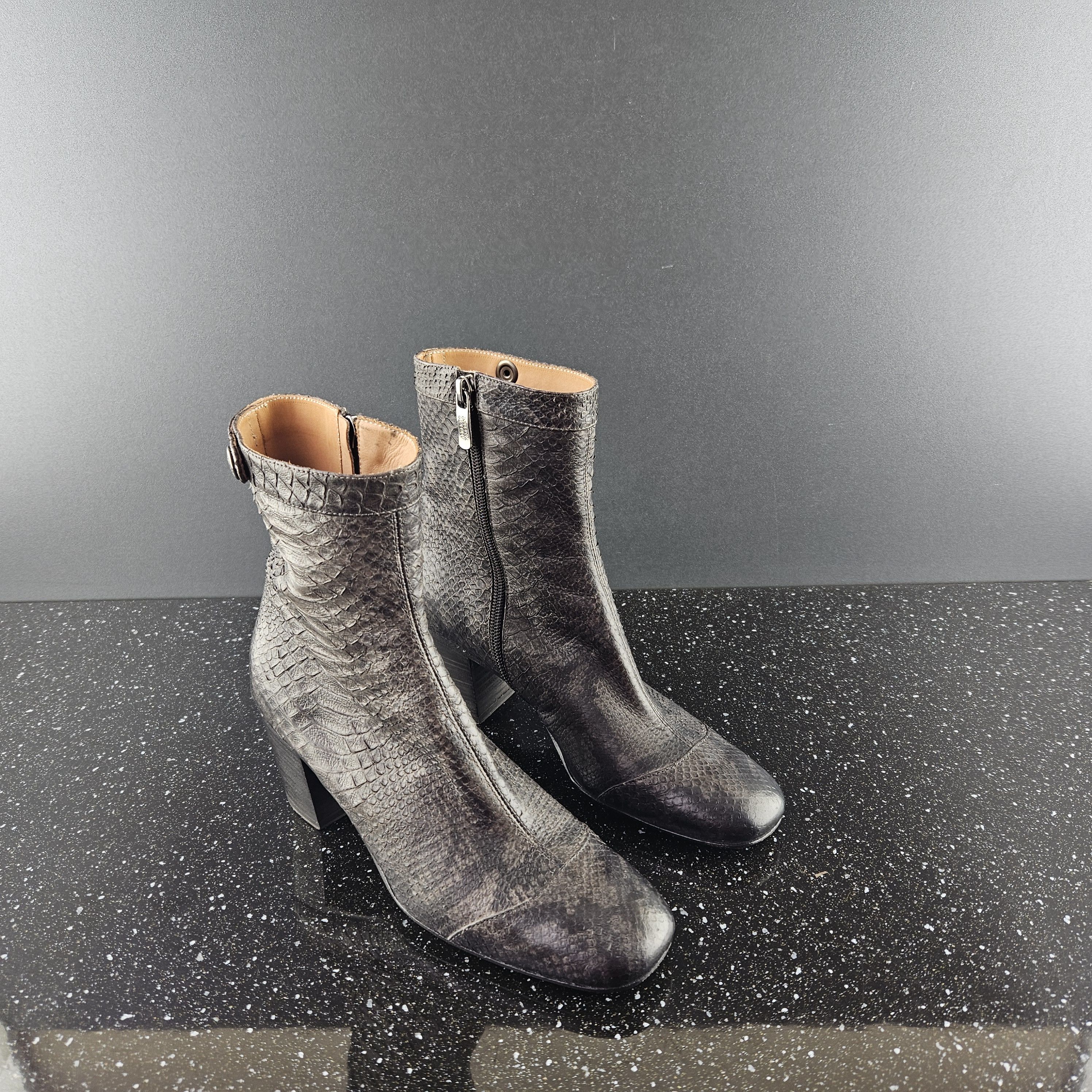 Alberto Fasciani Alberto Fasciani Snake skin Boots Sz 37 Size US 7 / IT 37 - 4 Thumbnail