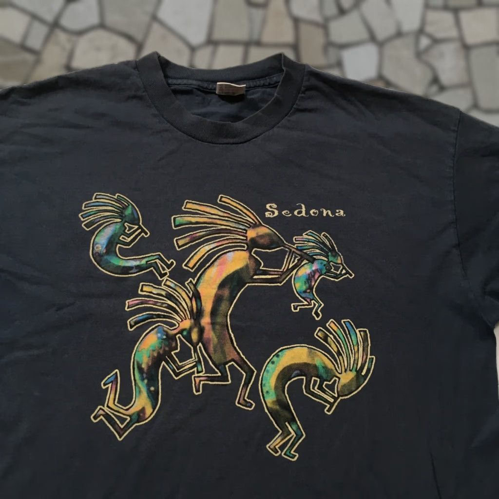 AAA VINTAGE Sedona Arizona Shirt Mens XL Snake skin walkers Sedona Arizona Shirt Mens XL Snake skin walkers 2000s Size US XL / EU 56 / 4 - 1 Thumbnail