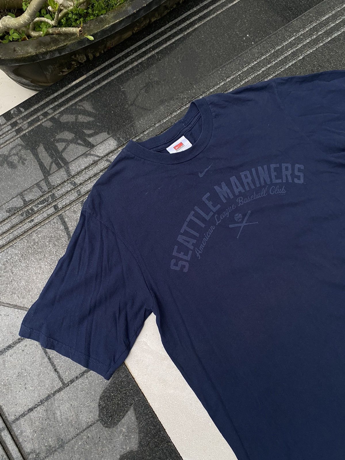 Nike × Vintage 90’s NIKE RARE BIG LOGO Y2K RETRO TEE TSHIRT Size US S / EU 44-46 / 1 - 3 Thumbnail