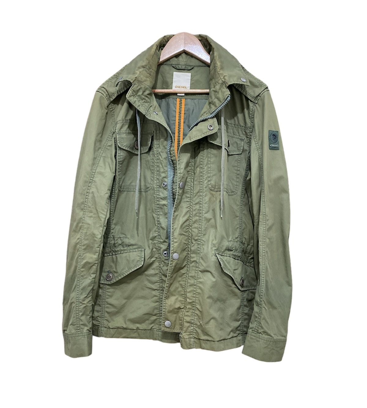 Diesel M65 Olive Green Jacket Casual Design