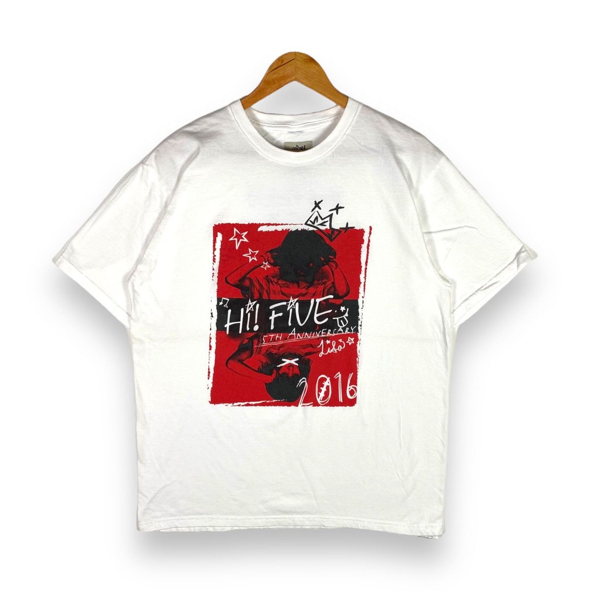 Band Tees × Japanese Brand × Tour Tee LiSA JAPANESE SINGER HI FIVE 