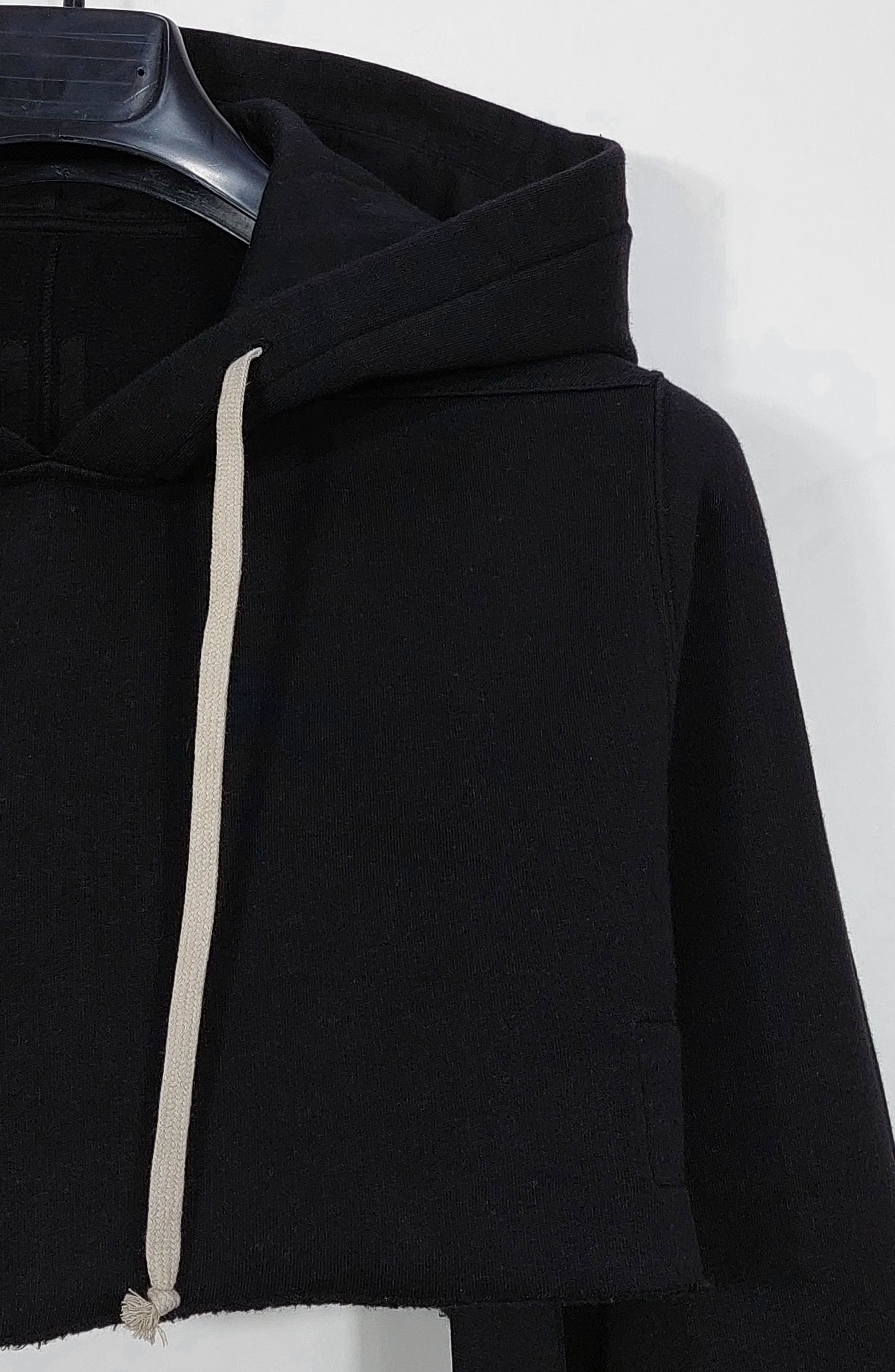Rick Owens Drkshdw cropped hoodie - black M Size M / US 6-8 / IT 42-44 - 6 Thumbnail