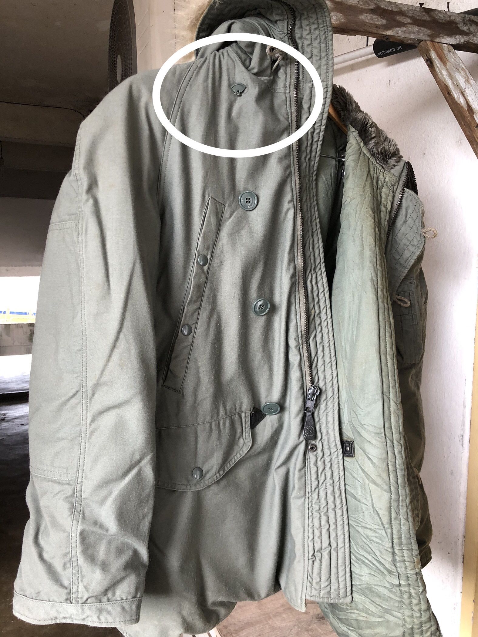 Schott Vtg 80s Schott Military N-3B Cold Weather Parka Size US M / EU 48-50 / 2 - 9 Thumbnail