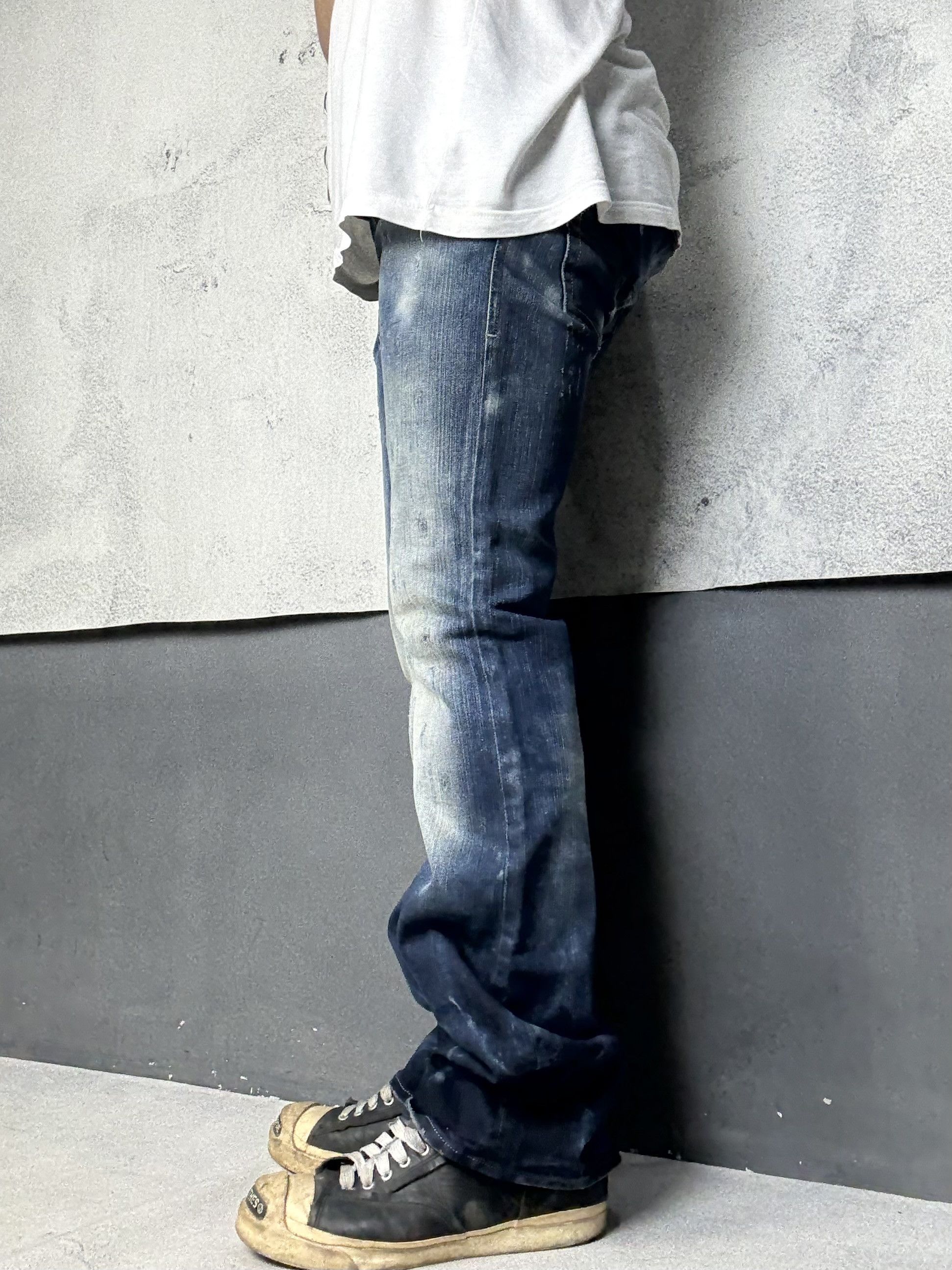 Diesel Diesel Zatiny Bootcut Distressed Jeans Denim Size US 29 - 3 Thumbnail