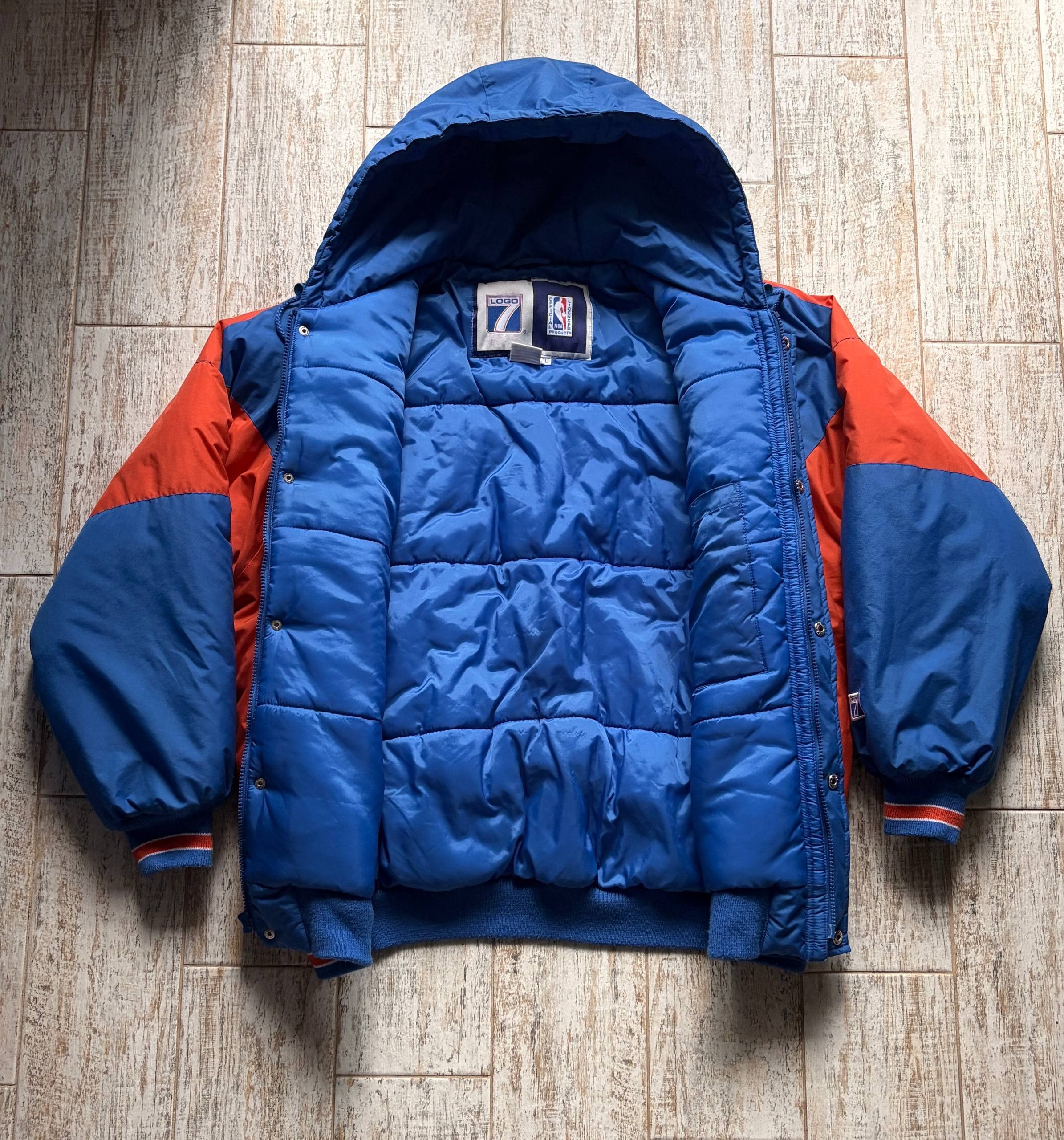 Logo 7 Vintage 90s Logo 7 Cleveland Cavaliers NBA Puffer Jacket Size US L / EU 52-54 / 3 - 4 Thumbnail