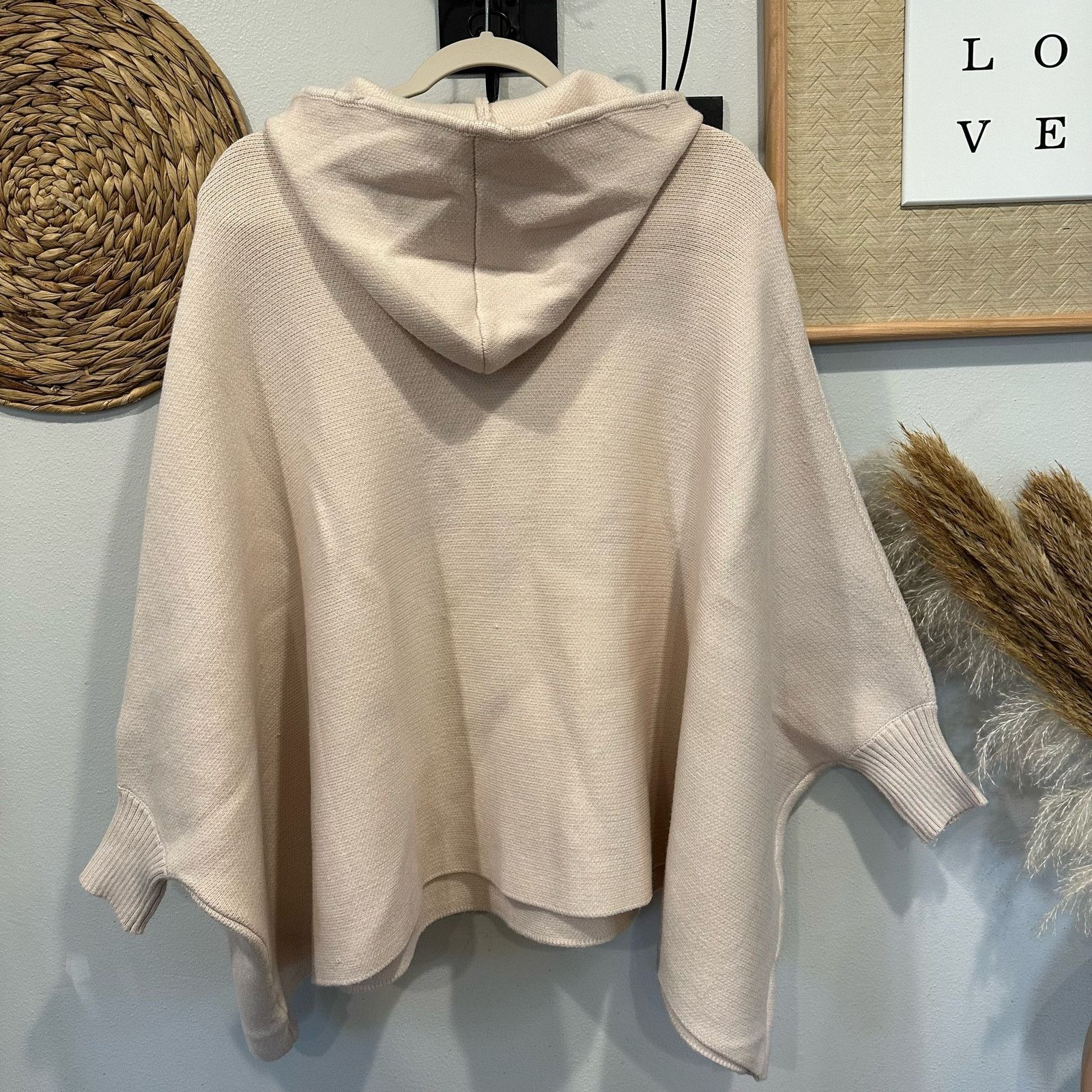 Mitchie’s Knitted Hoodie - size OS