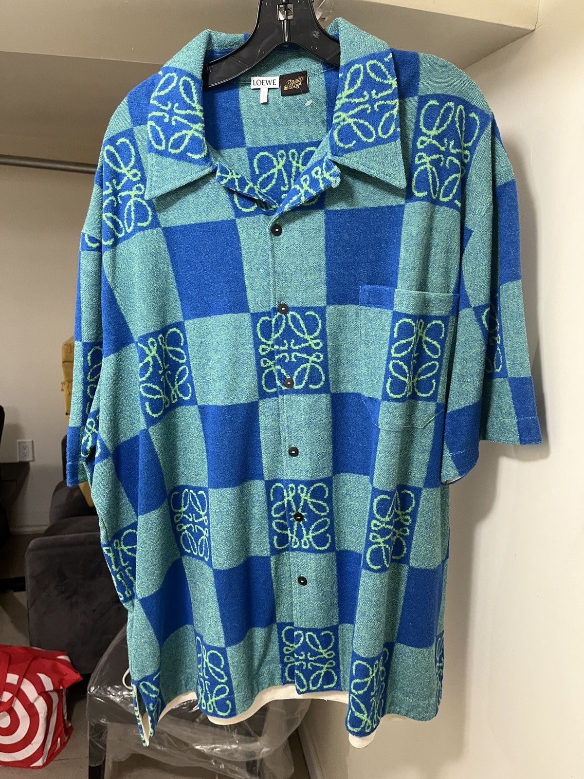 Loewe Loewe Towel Short Sleeve Shirt Sz L Size US L / EU 52-54 / 3 - 1 Thumbnail