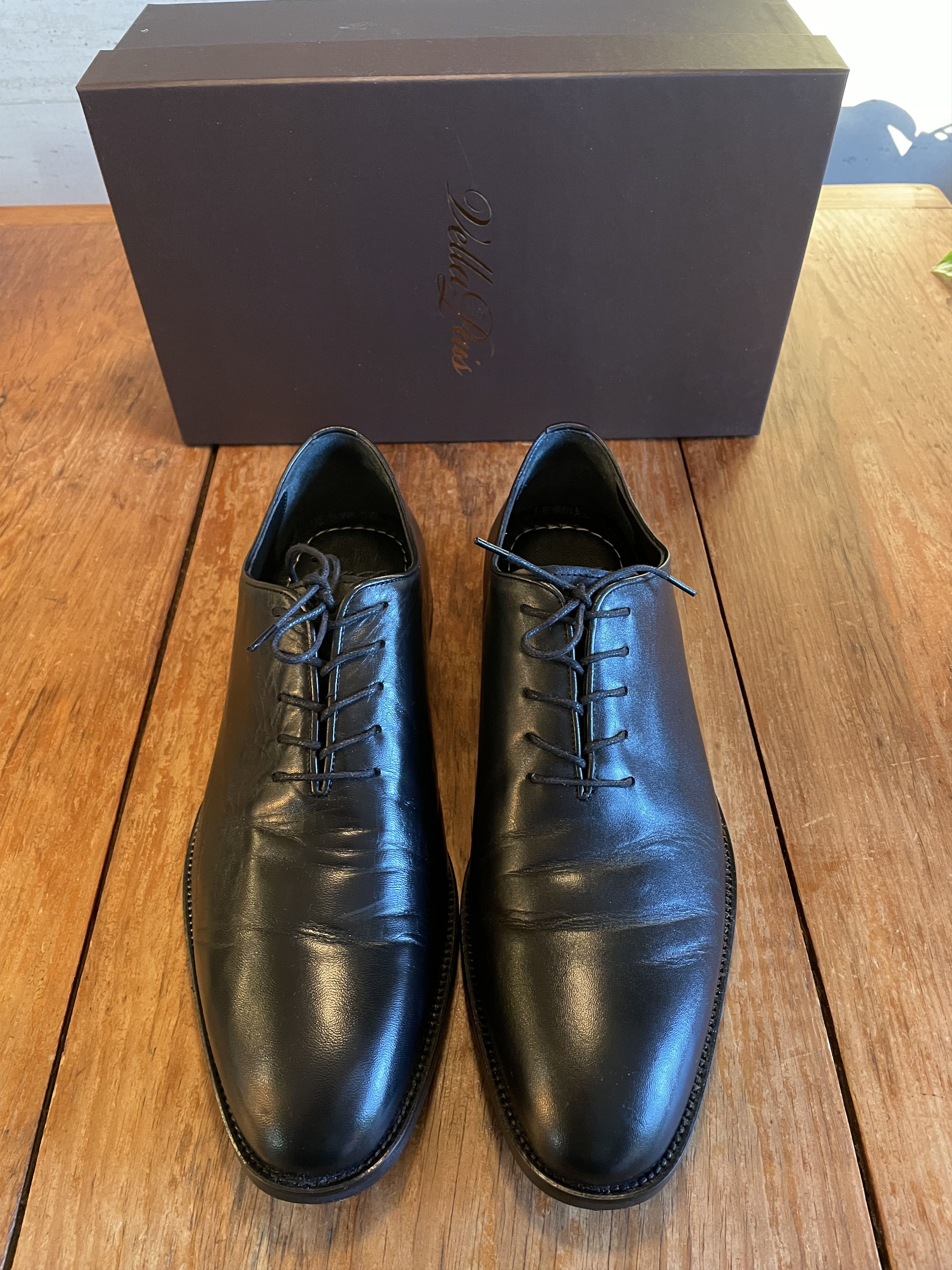 Other VellaPais Pile Oxford, Black Leather, Men's 10.5 Size US 10.5 / EU 43-44 - 1 Thumbnail