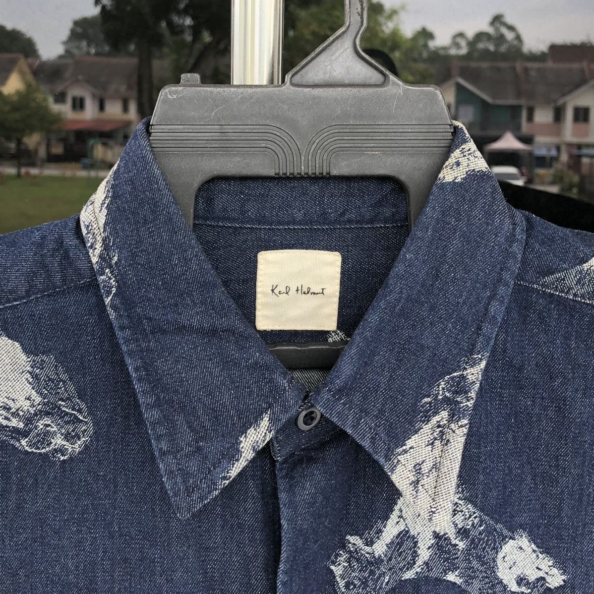 Karl Helmut Karl Helmut X Pink House Denim Shirt Size US L / EU 52-54 / 3 - 5 Thumbnail