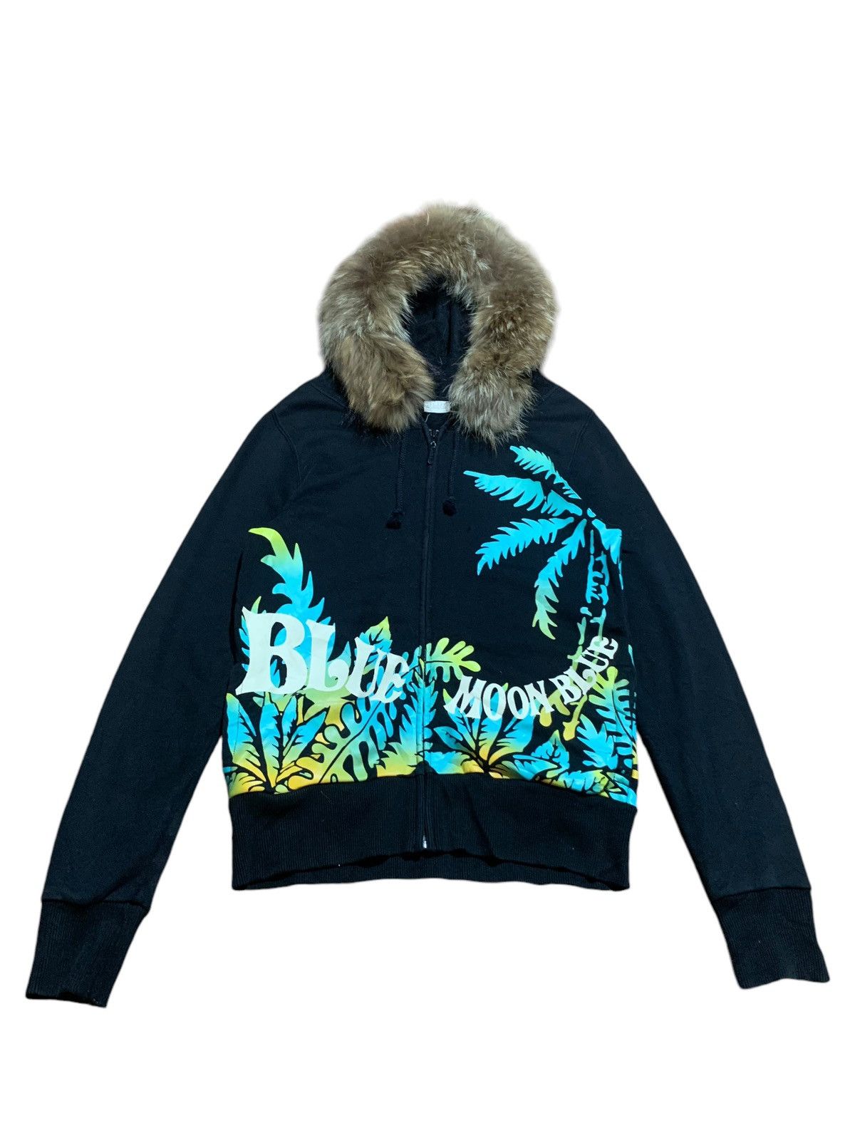 If Six Was Nine × Japanese Brand × Le Grande Bleu (L.G.B.) Blue Moon Blue fur hoodie japanese style Size US S / EU 44-46 / 1 - 10 Thumbnail