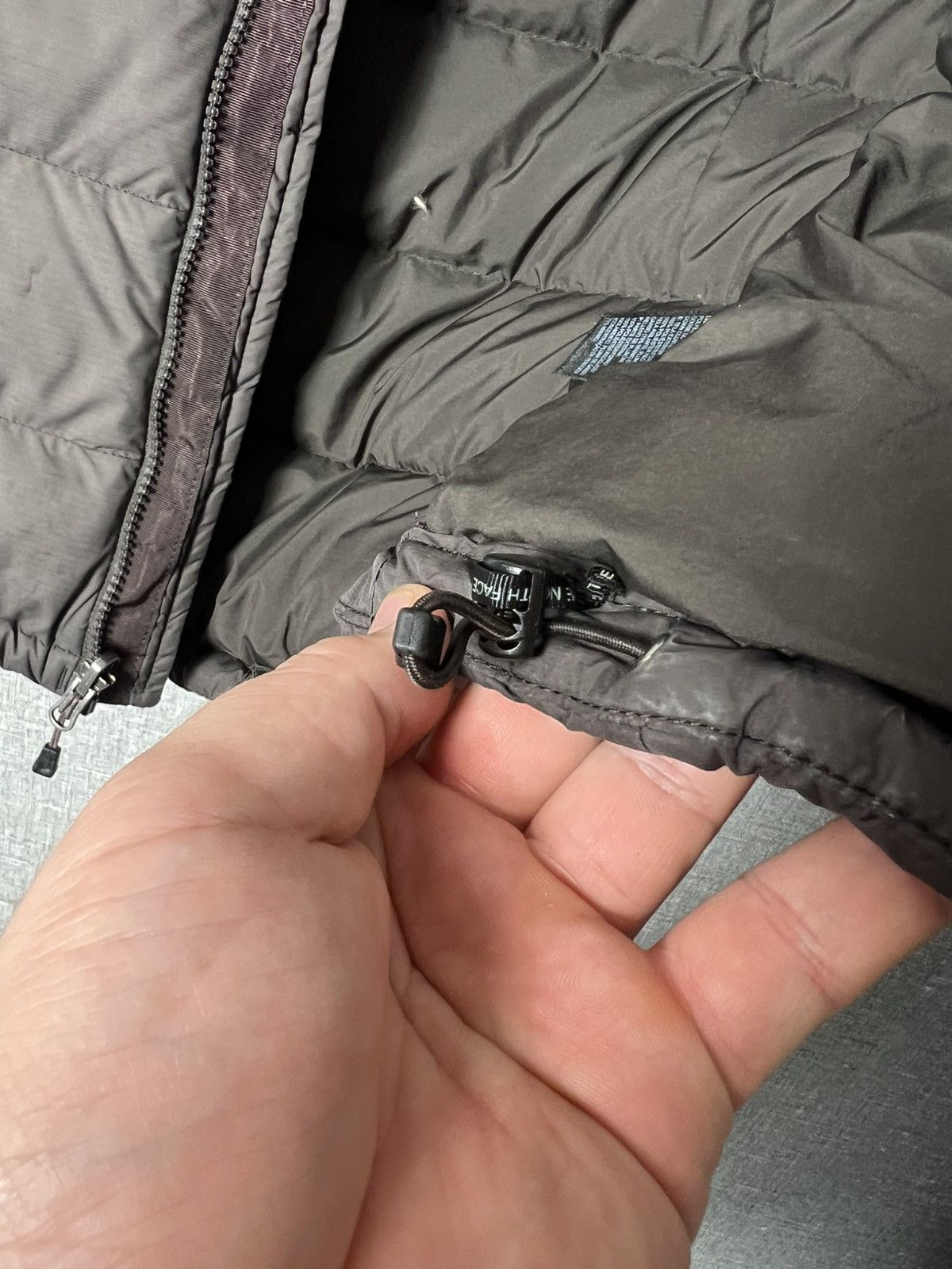 The North Face The North Face Brown Vest Puffer Down Jacket TNF Nuptse 700 Size S / US 4 / IT 40 - 22 Thumbnail