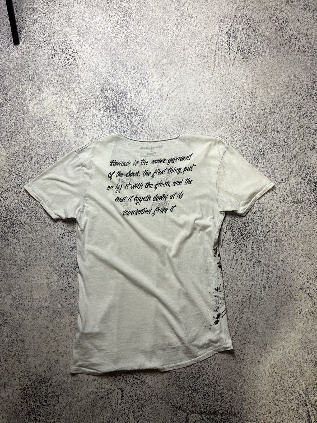 Vintage Vintage Judas Sinned Affliction Style Luxury Streetwear Tee Size US M / EU 48-50 / 2 - 11 Thumbnail