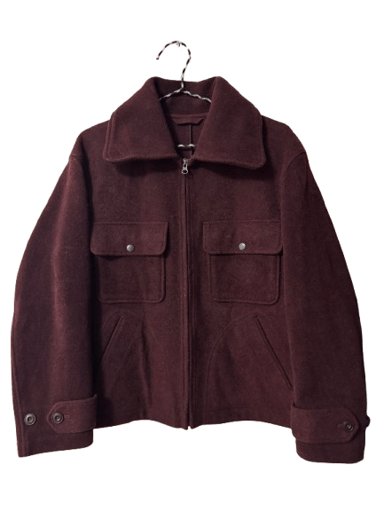 Christophe Lemaire Lemaire x Uniqlo Fleece Wool Techwear Jacket Size S Size US S / EU 44-46 / 1 - 1 Thumbnail
