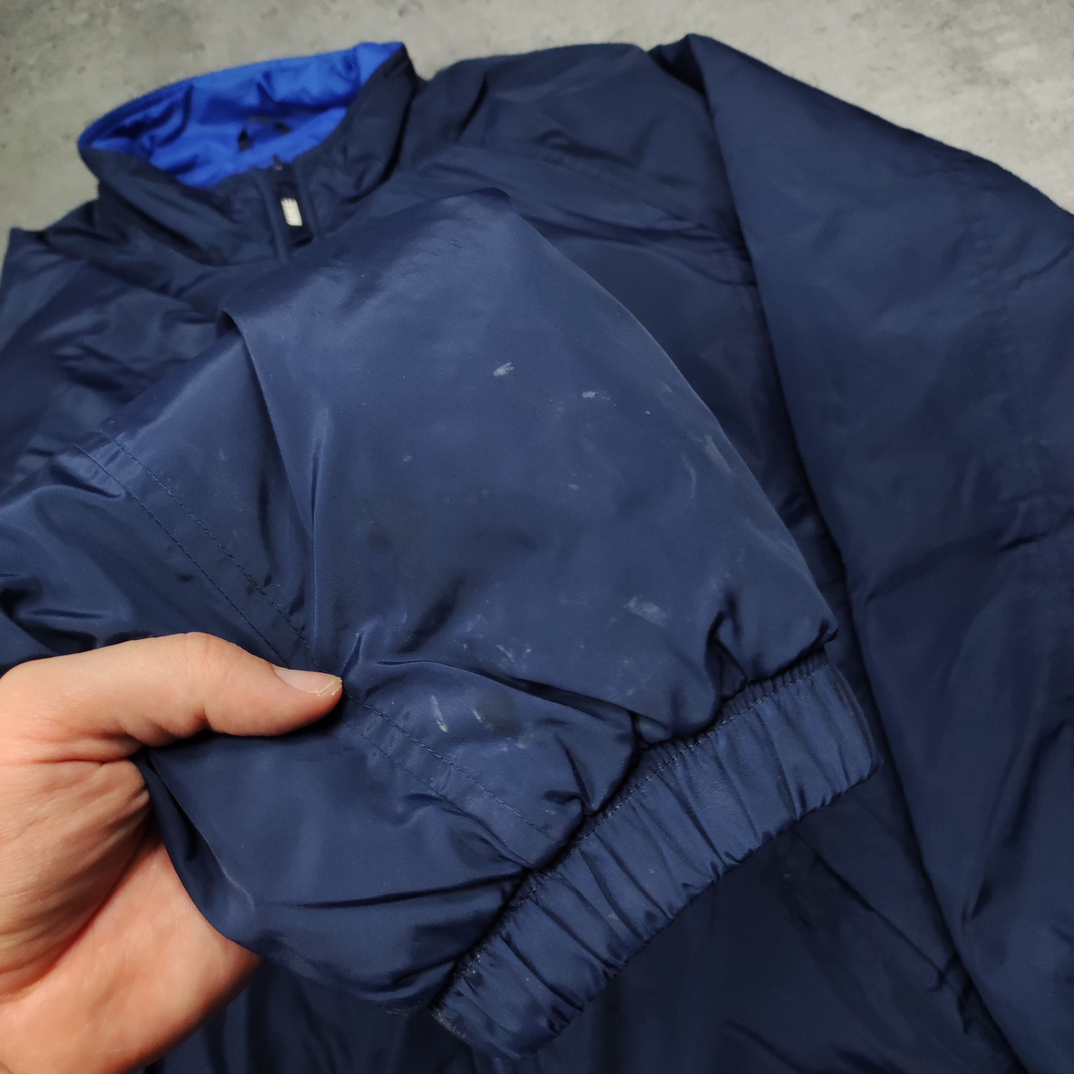 Nike × Vintage Vintage RARE 90s Glasgow Rangers Nike Reversible Jacket Size US L / EU 52-54 / 3 - 5 Thumbnail