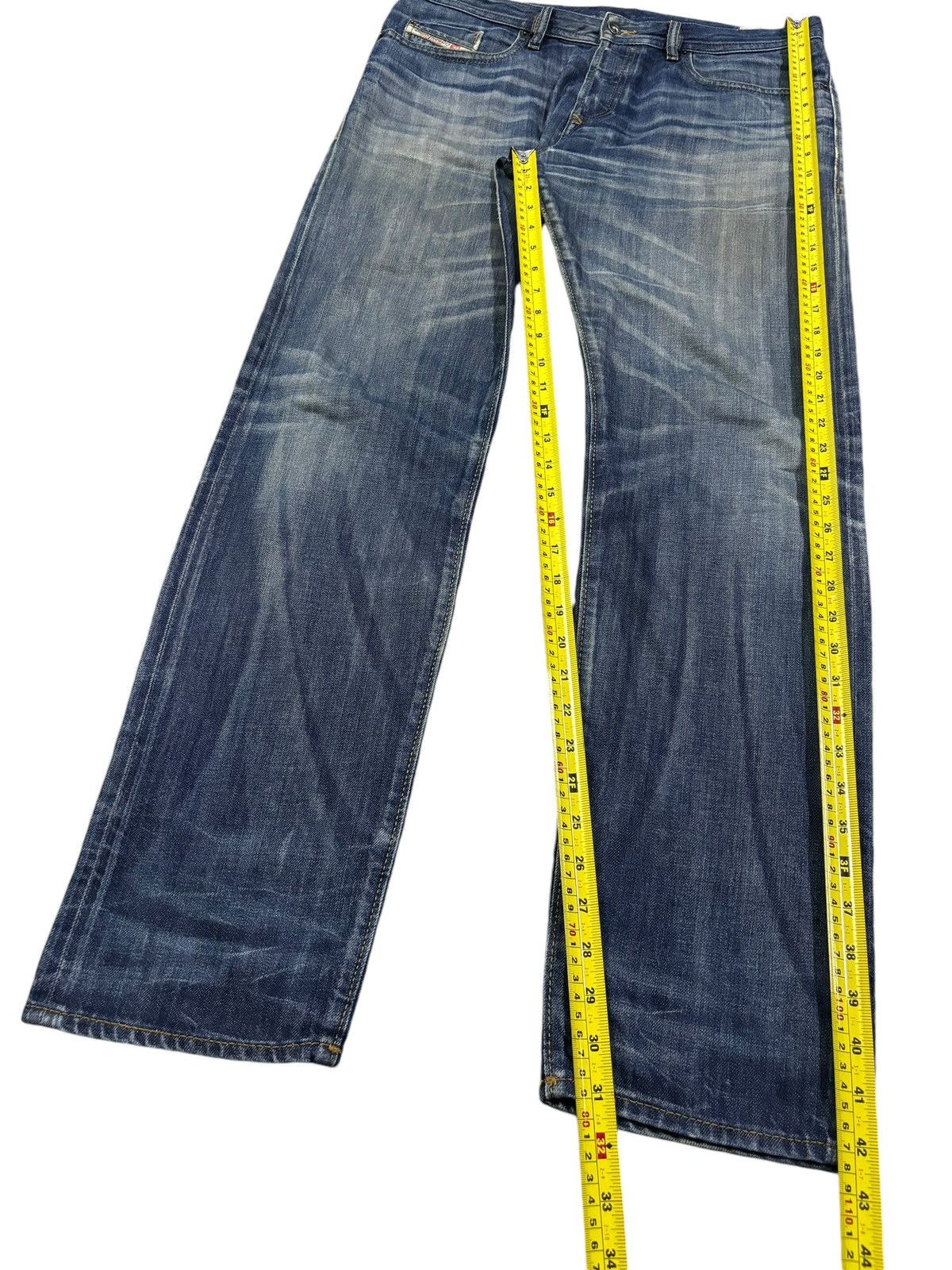 Diesel Vintage Y2K Diesel Industry 3D Buster Slim Clawmark Jeans Size US 34 / EU 50 - 14 Thumbnail