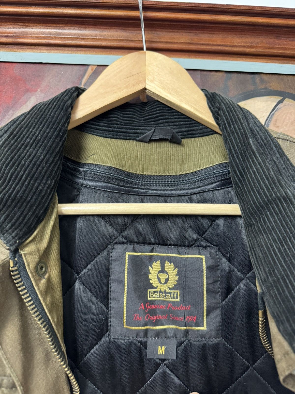 Belstaff Belstaff waxed jacket vintage casual distressed olive rare Size US M / EU 48-50 / 2 - 4 Thumbnail