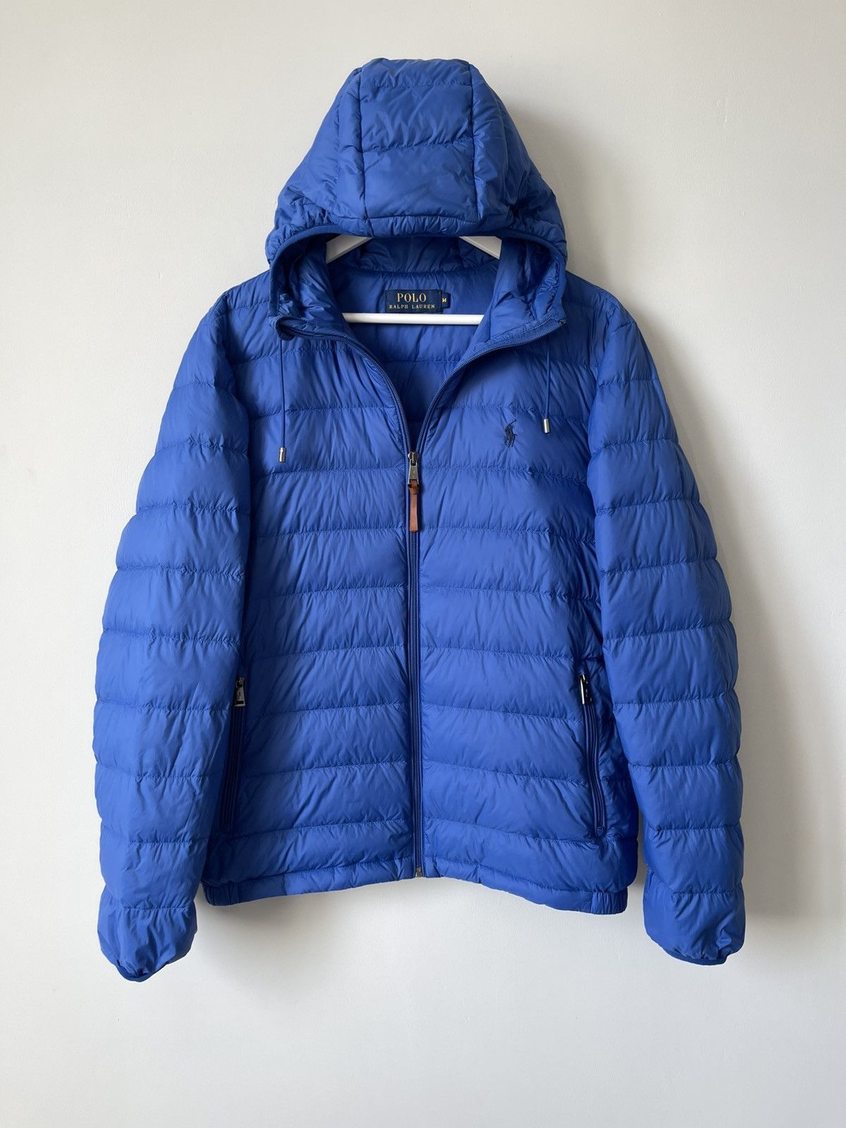 Polo Ralph Lauren Polo Ralph Lauren Nylon Micro Down Puffer Hooded Jacket Size US M / EU 48-50 / 2 - 1 Thumbnail