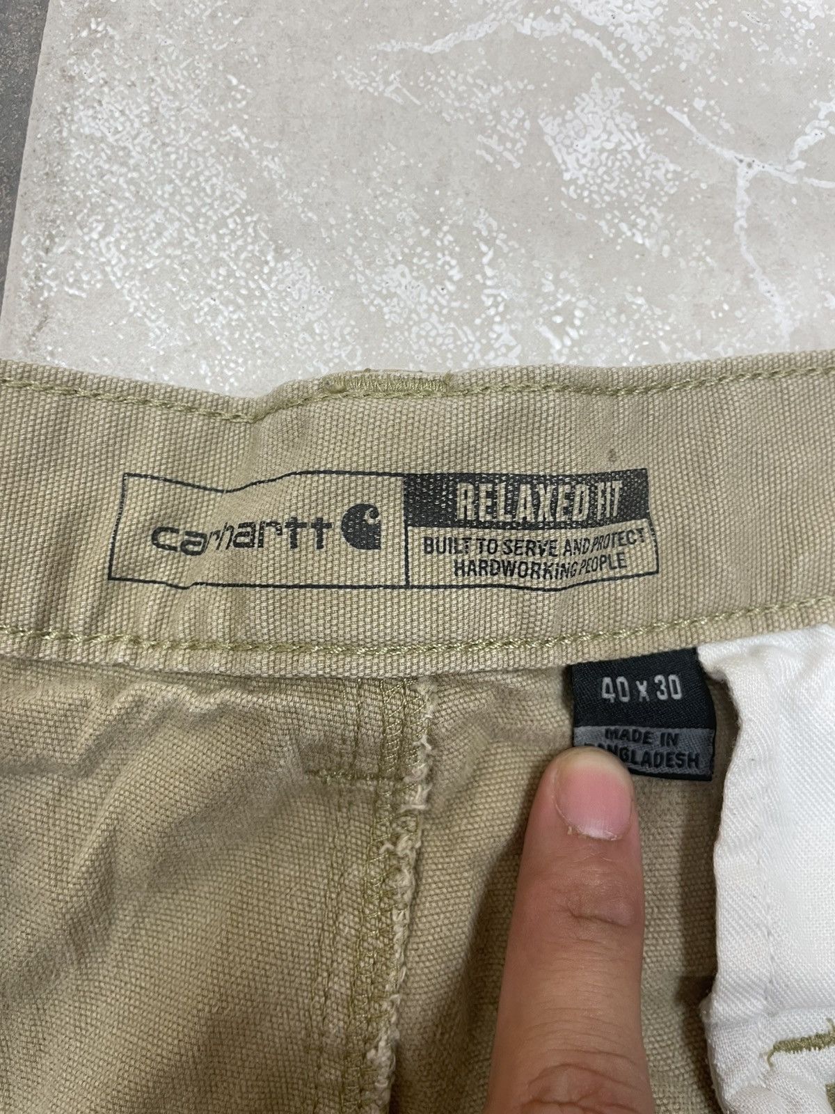 Carhartt × Vintage Vintage Carhartt Cargó Pants Size US 40 / EU 56 - 3 Thumbnail