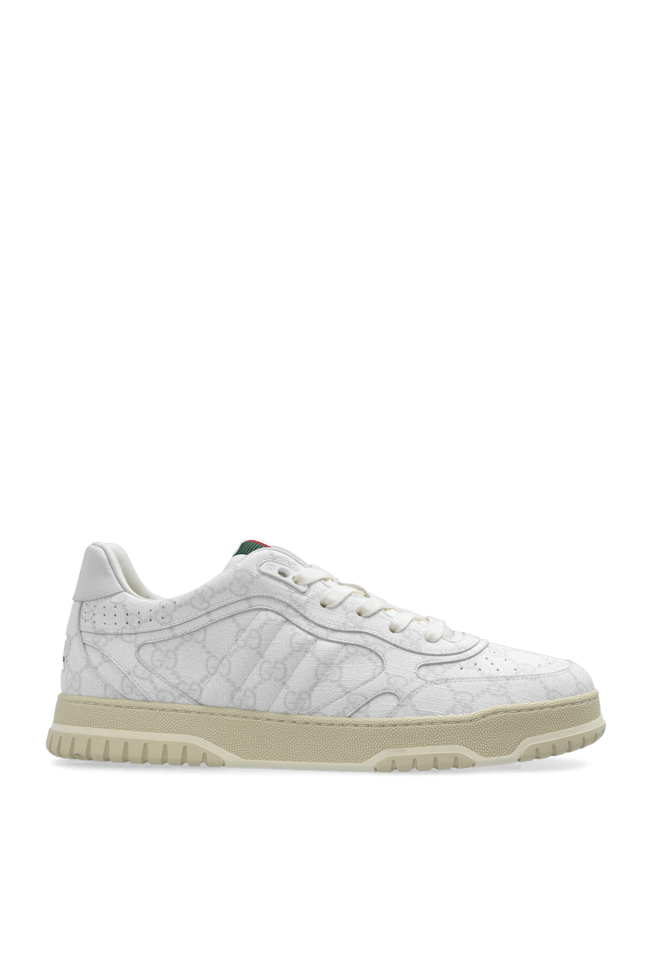 Gucci o1loc1c0426 816665 Men's Gucci Re-Web Sneakers in White Size US 12.5 / EU 45-46 - 1 Thumbnail