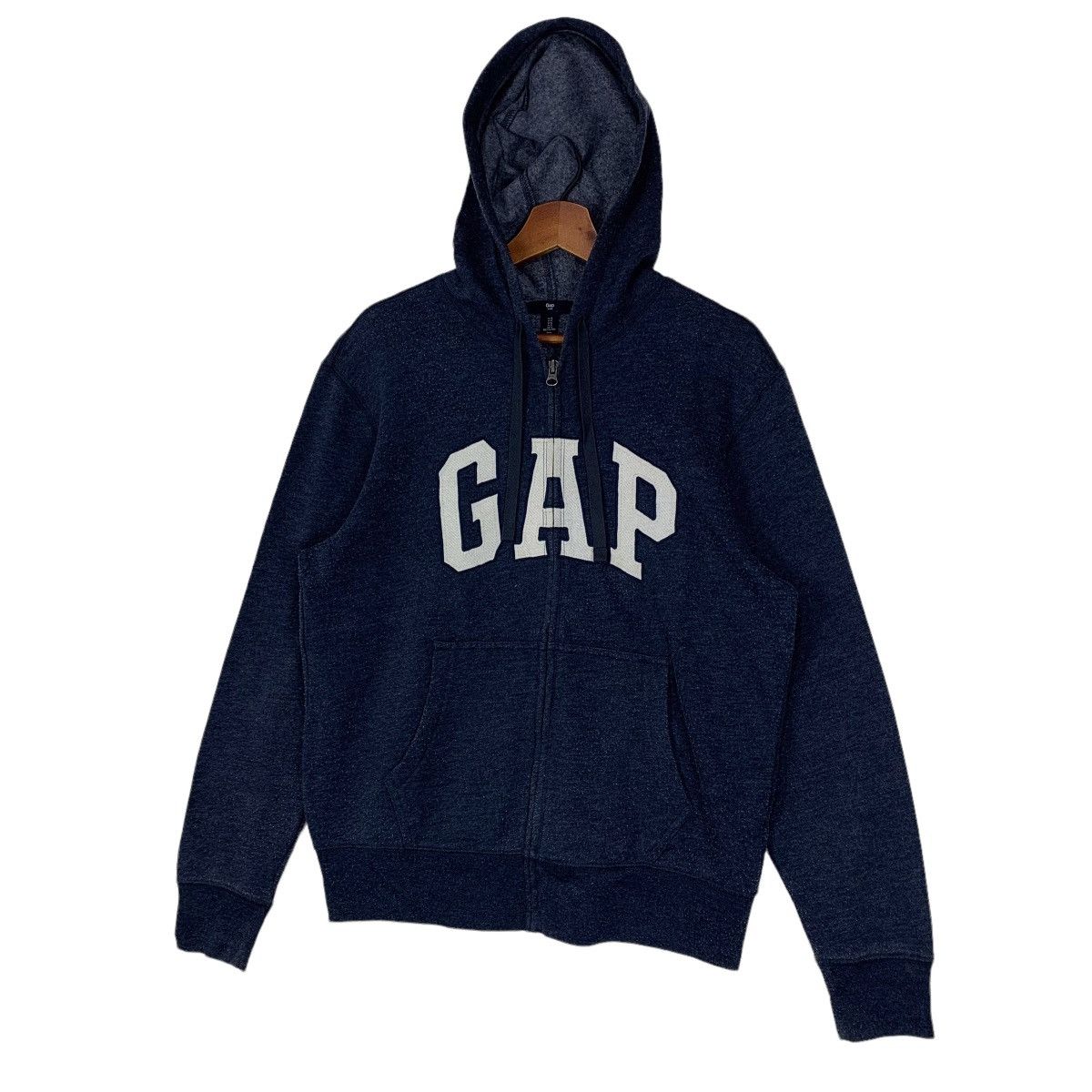 Gap × Vintage Vintage GAP Hoodie Sweatshirt Big Logo Size US M / EU 48-50 / 2 - 3 Thumbnail