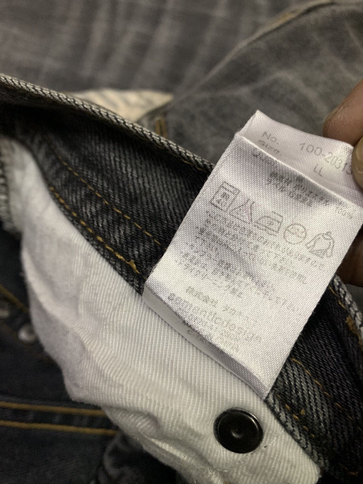 If Six Was Nine 💥Vintage Semantic Design Nice Denim Size US 34 / EU 50 - 11 Thumbnail