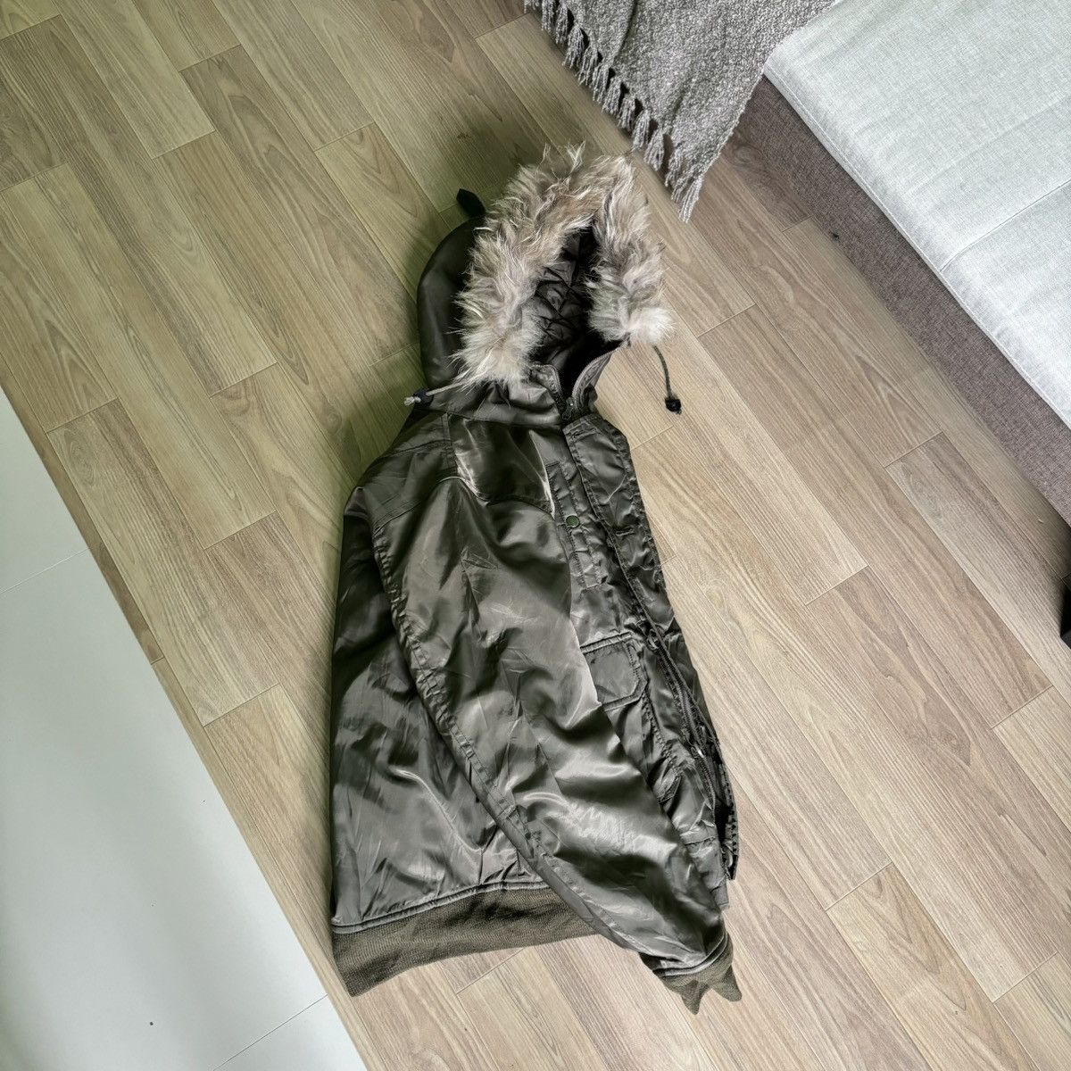 14th Addiction × If Six Was Nine × Le Grande Bleu (L.G.B.) TKMIXPICE Fur jacket LGB ifsixwasnine style Size US L / EU 52-54 / 3 - 2 Thumbnail