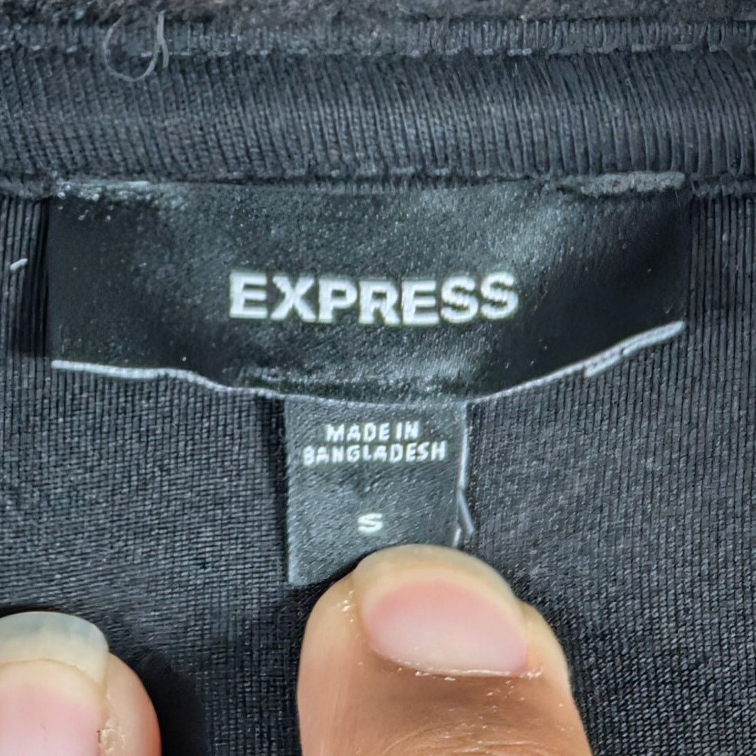 Express Express Embroidered Print Sherpa Quarter Zip Men’s Size S Size US S / EU 44-46 / 1 - 5 Thumbnail