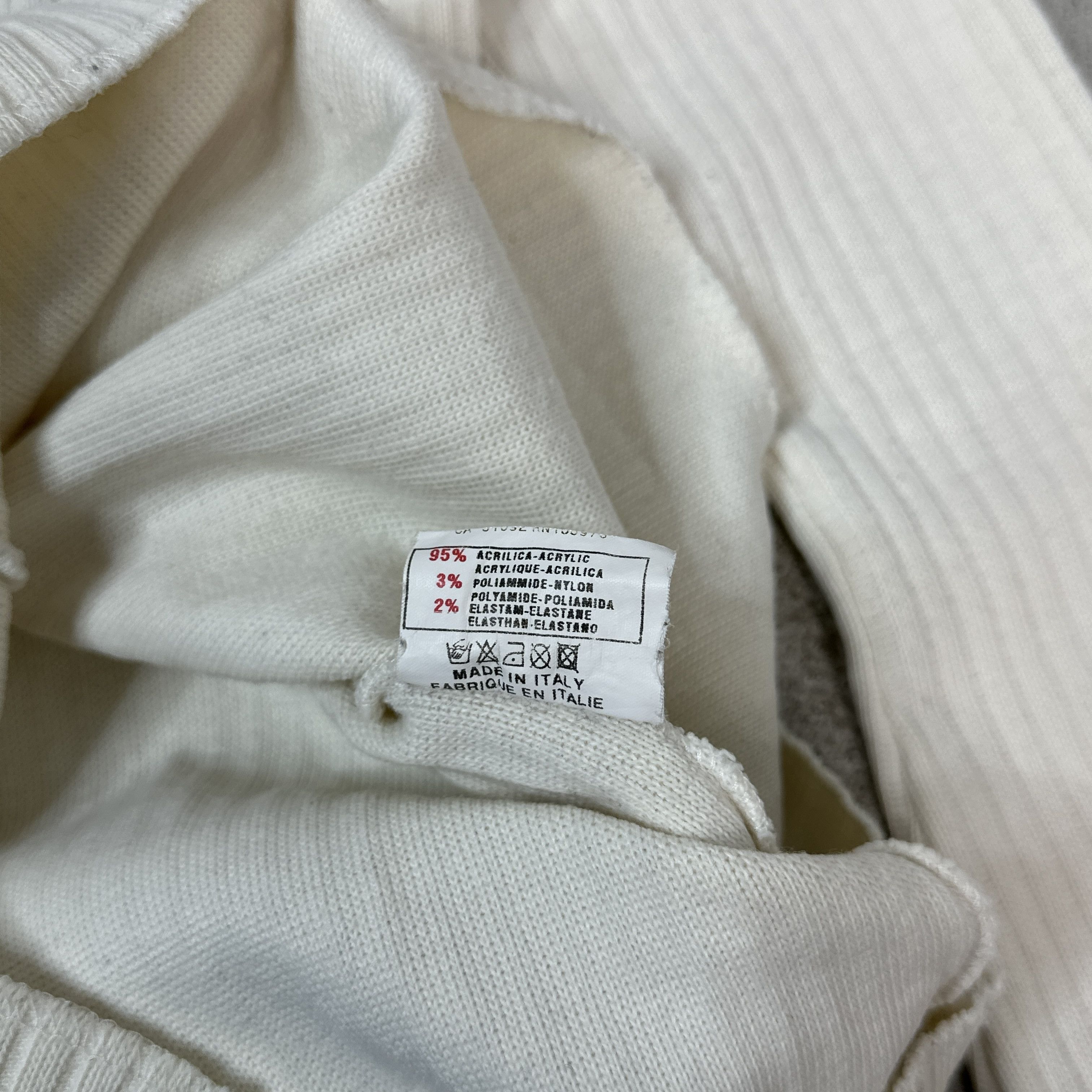 Miss Sixty × Vintage Miss Sixty Y2K Asymmetric Collar Sweater Size M / US 6-8 / IT 42-44 - 4 Thumbnail