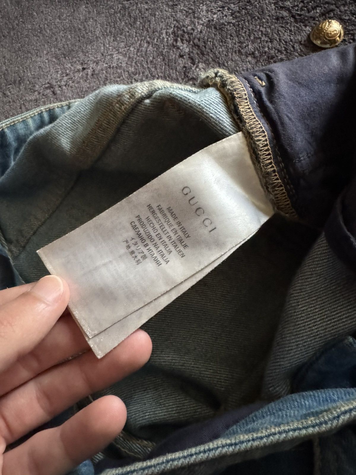 Gucci Gucci skinny flare jeans Size 38" / US 16 / IT 52 - 11 Thumbnail