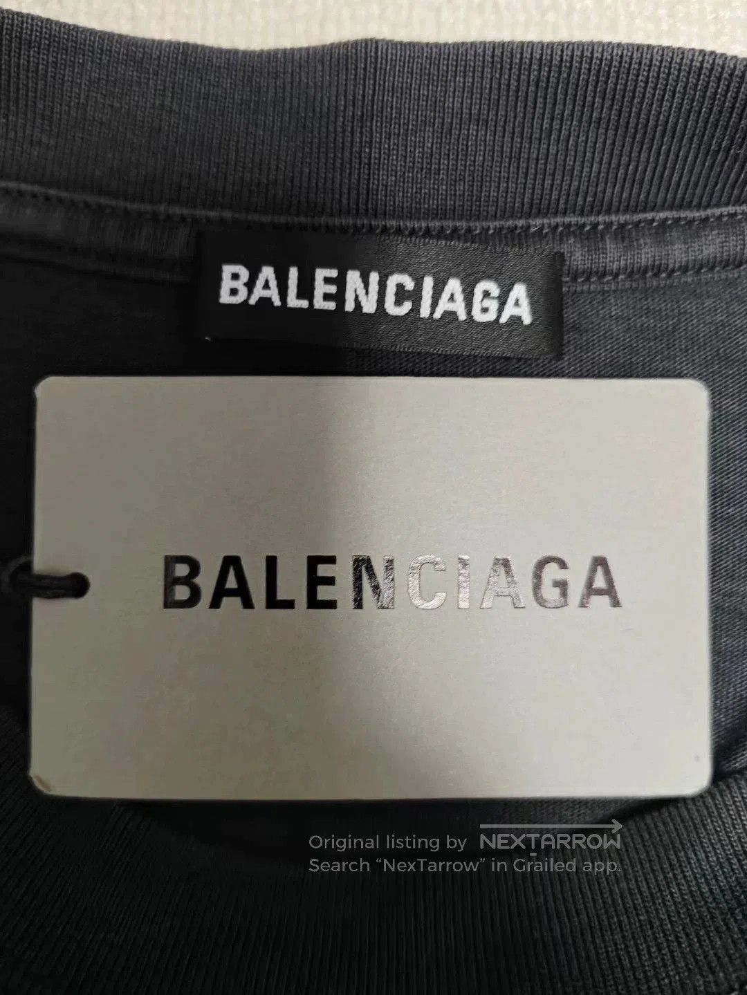 Balenciaga Balenciaga logo washed short sleeves in front and back. Size US M / EU 48-50 / 2 - 5 Thumbnail