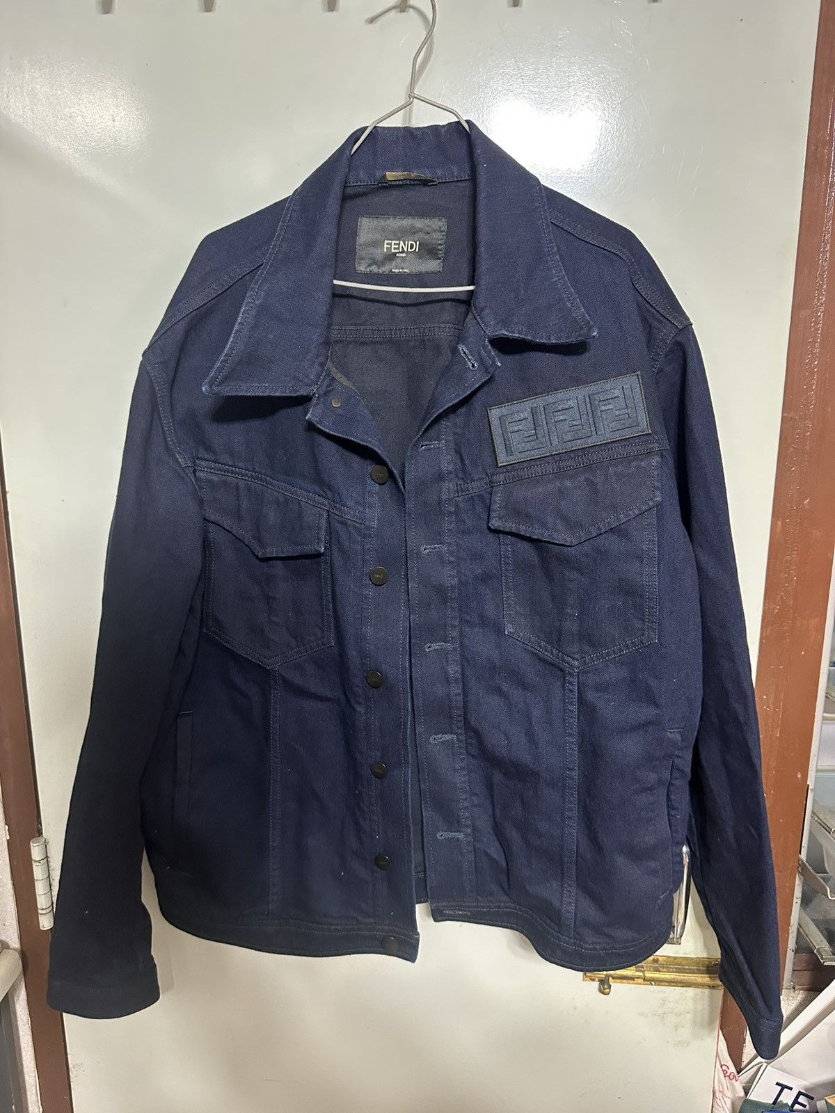 Fendi Fendi Denim jacket Size US L / EU 52-54 / 3 - 1 Thumbnail