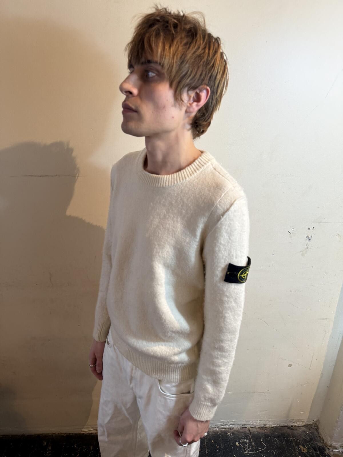 Stone Island STONE ISLAND WOOL SWEATER Size US M / EU 48-50 / 2 - 2 Thumbnail