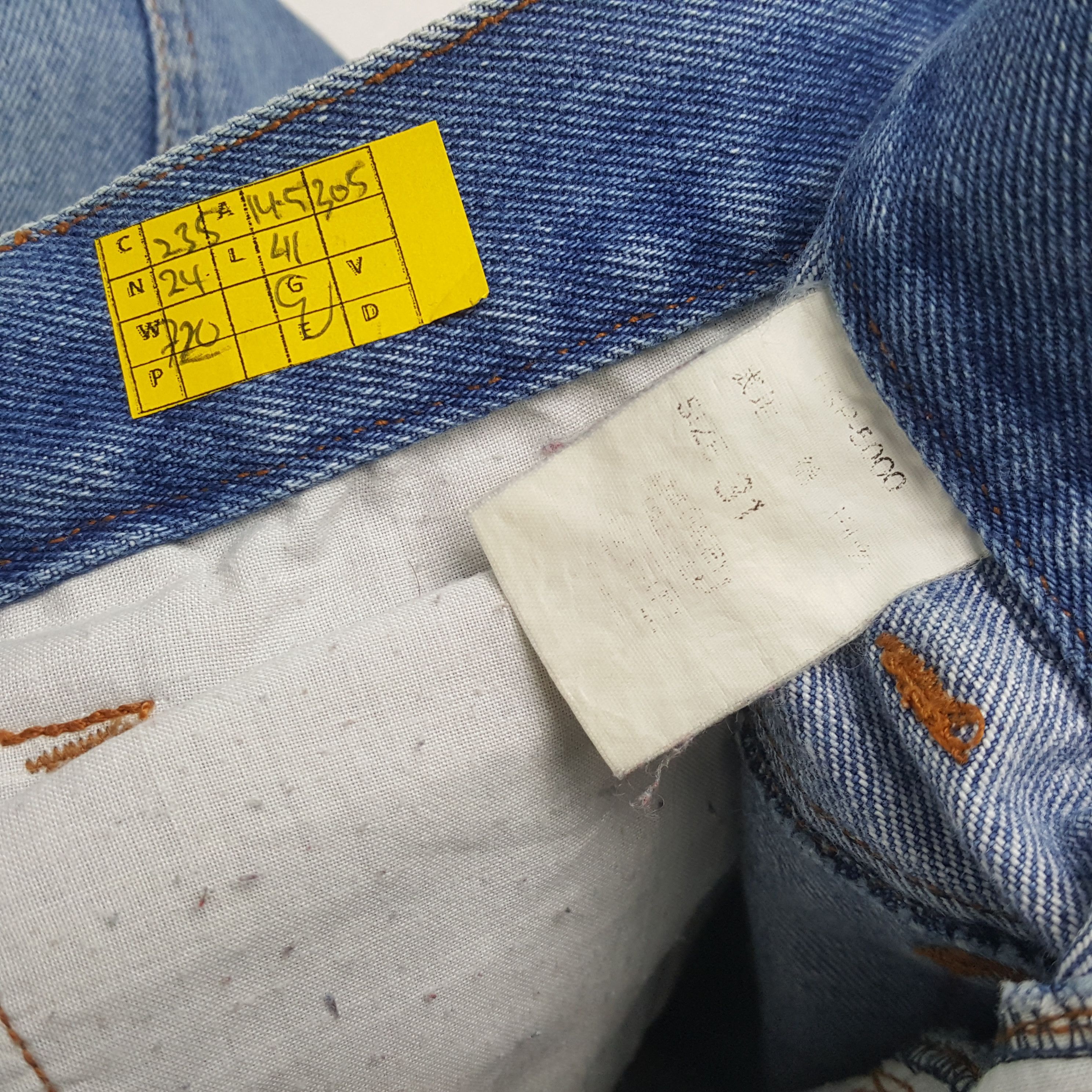 Ferrari × Vintage Vintage FERRARI MAGNETI MARELLI Formula One Jeans Size US 29 - 13 Thumbnail
