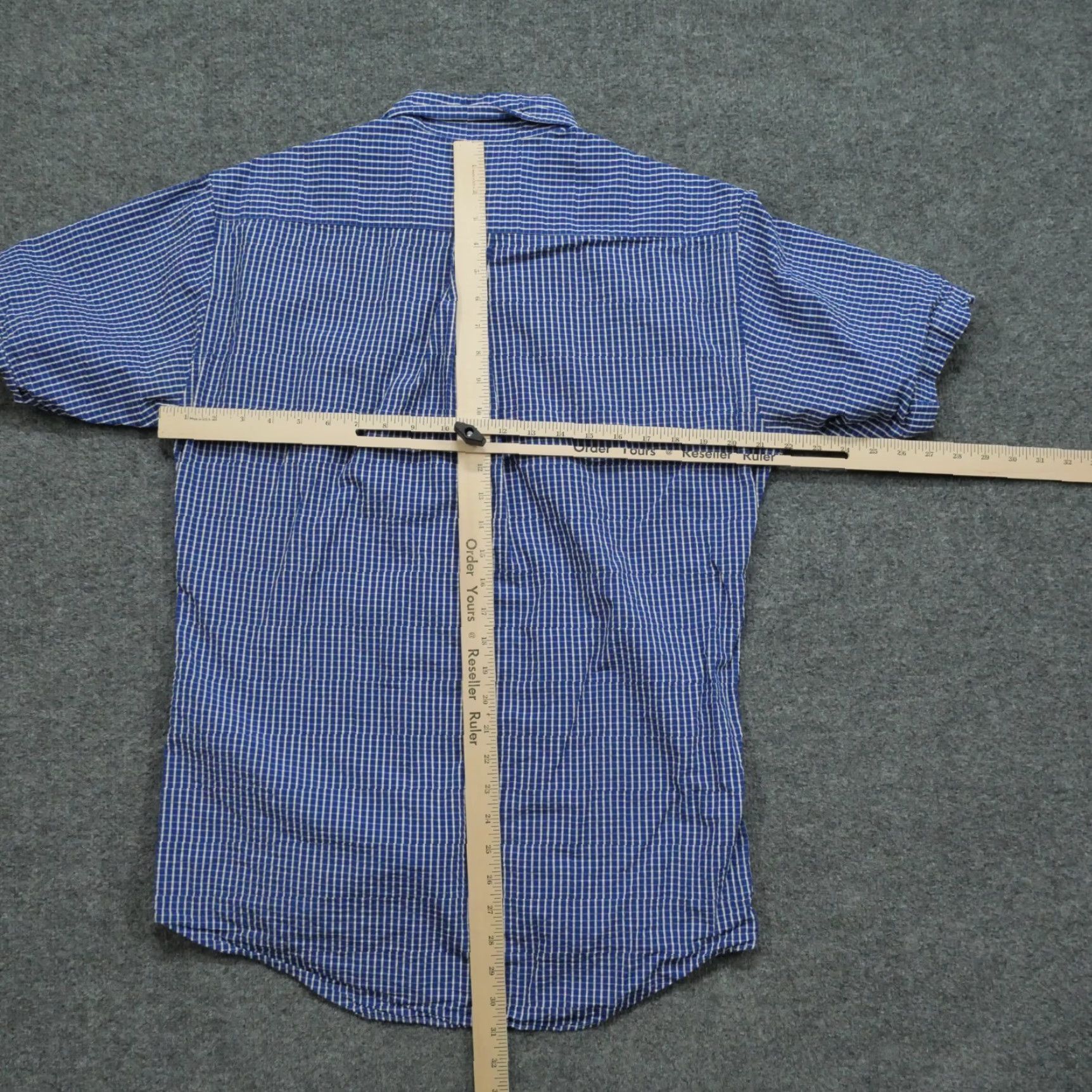 Brooks Brothers VINTAGE Brooks Brothers Shirt Mens Medium Blue White Plaid Button Down Check Size US M / EU 48-50 / 2 - 6 Thumbnail