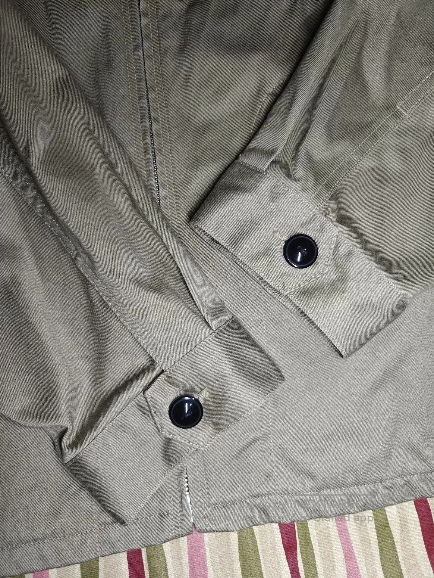 MIL-TEC Militora318 Khaki Utility Casual Short Jacket. Size US S / EU 44-46 / 1 - 8 Thumbnail