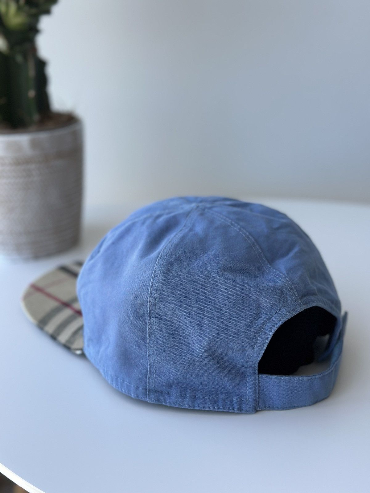 Burberry 💥FINAL DROP💥Vintage Rare Burberry 5 Panel Cap Novacheck Size ONE SIZE - 5 Thumbnail